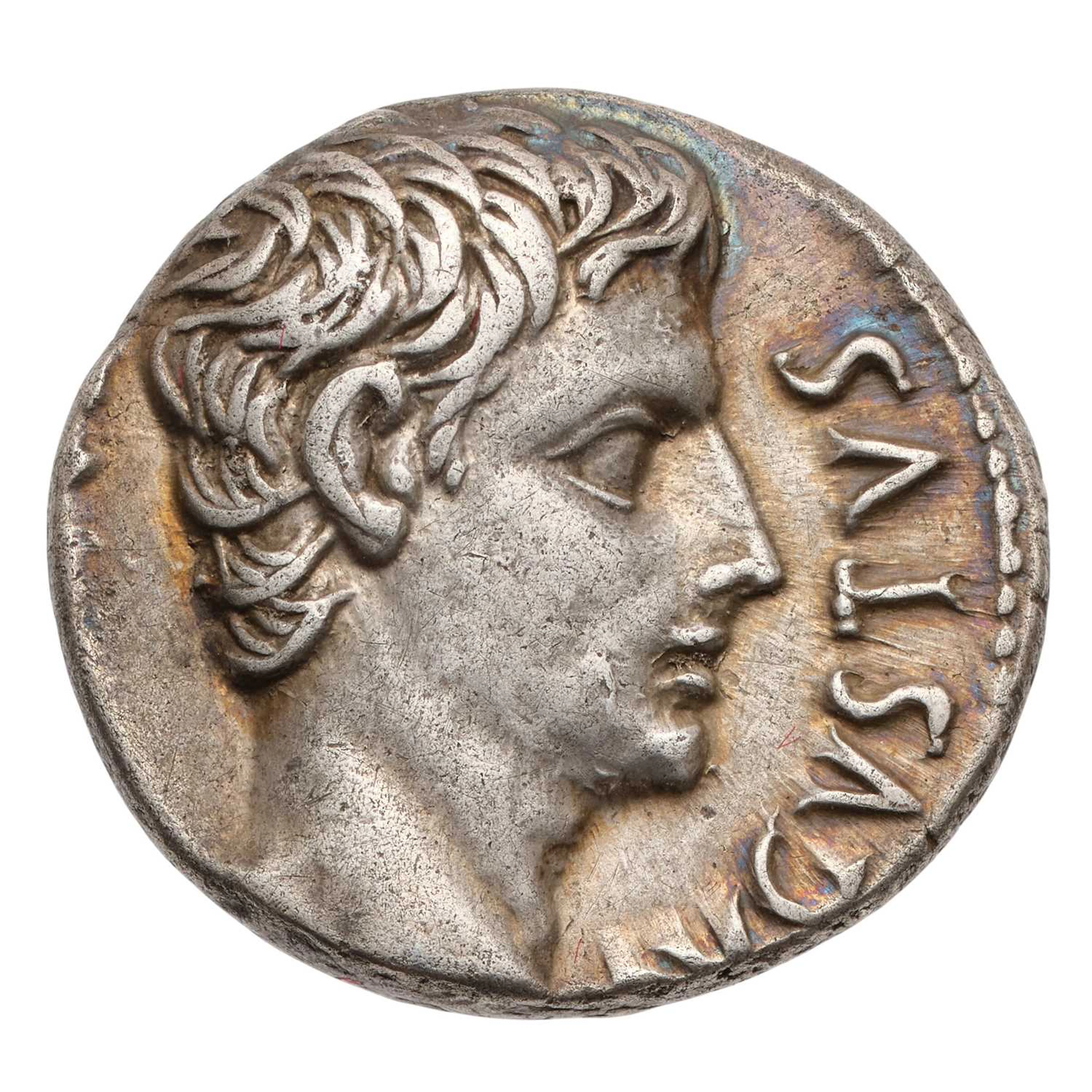 Roman Imperial, Augustus Denarius