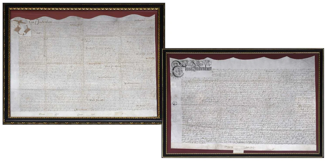 Two Somerset Indentures