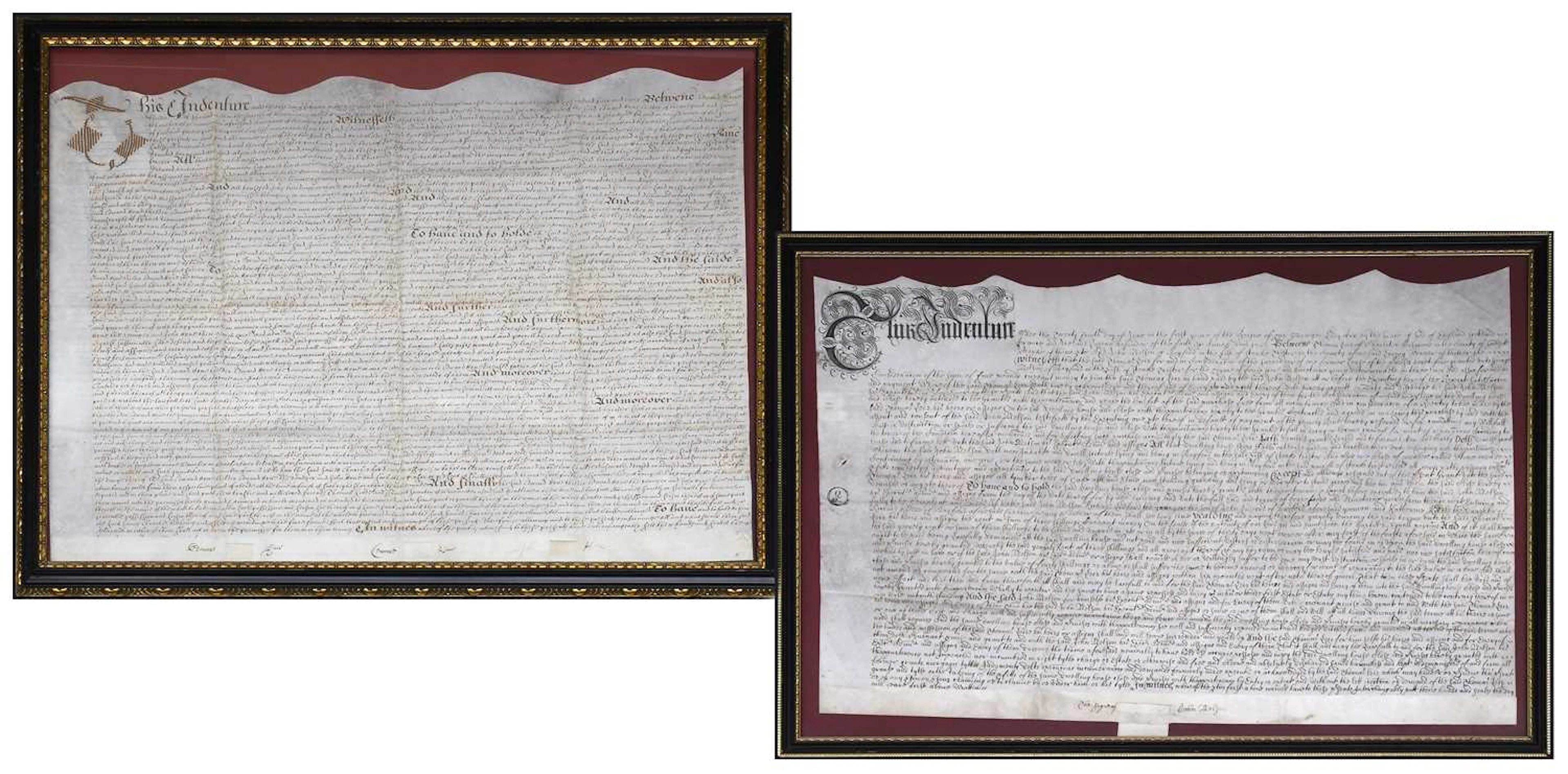 Two Somerset Indentures