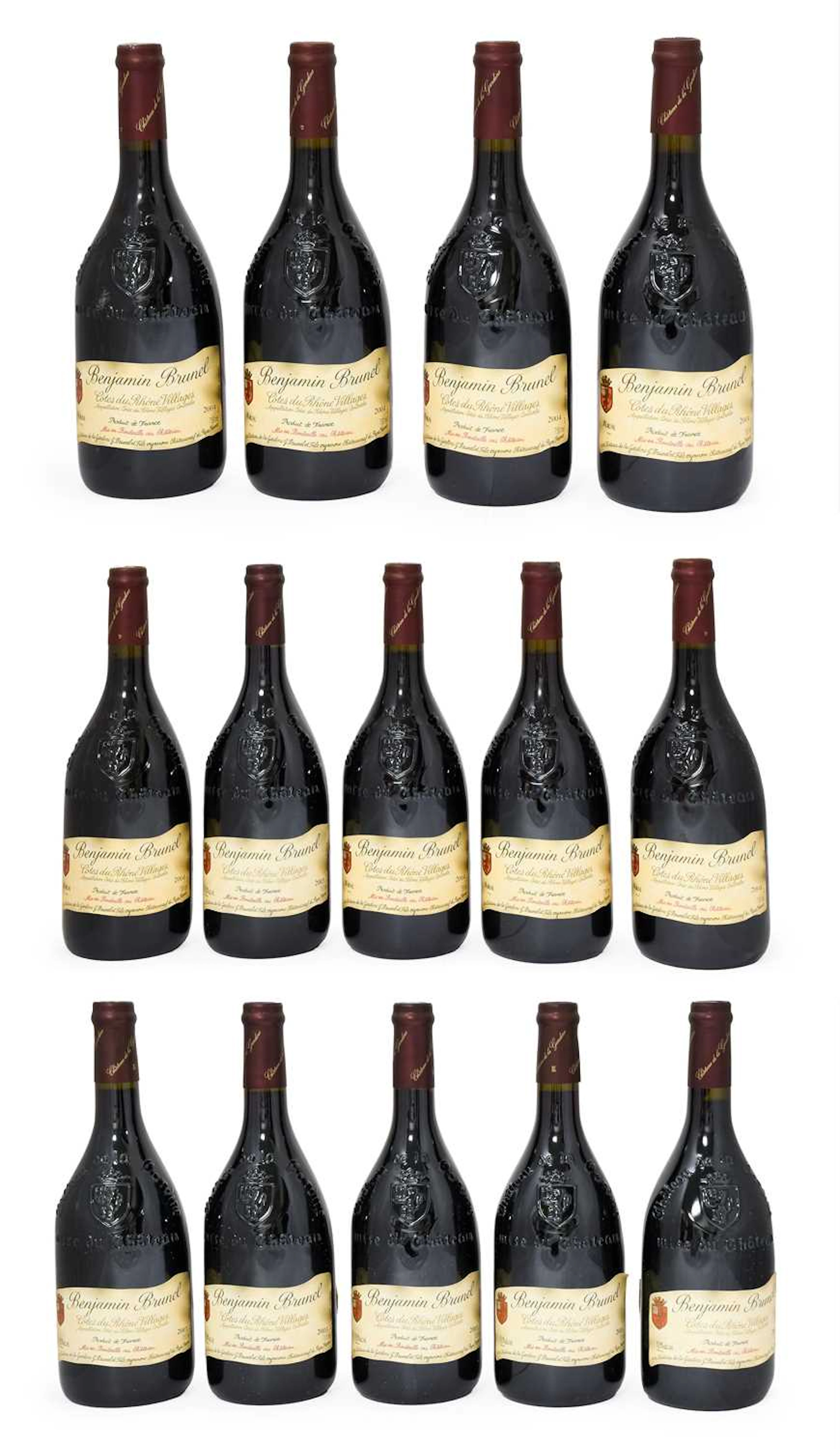Château De La Gardine "Benjamin Brunel" 2004 Côtes du Rhone Villages