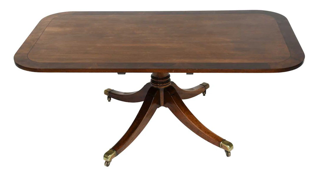 Georgian Style Mahogany Coffee Table, 20th century