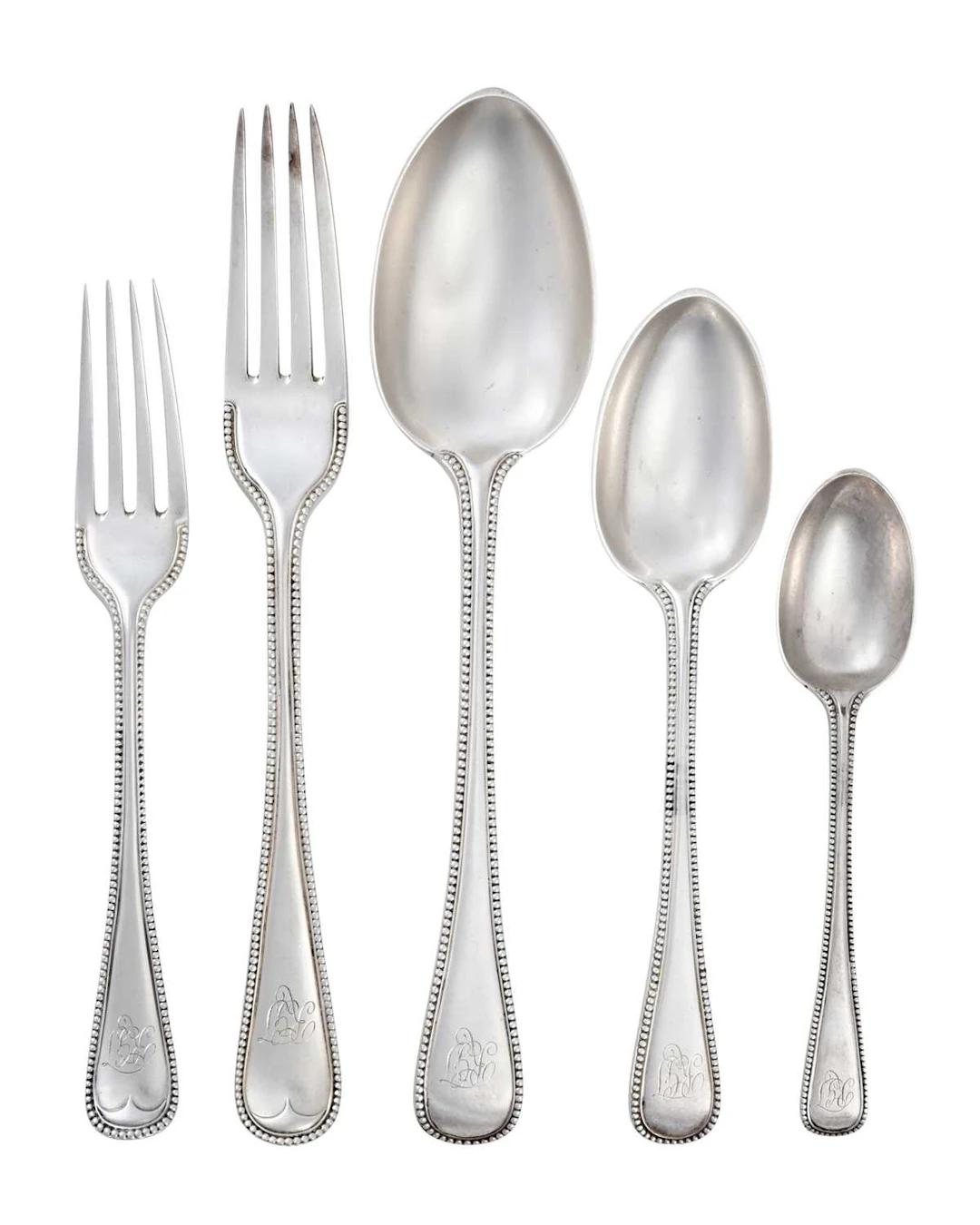 A Victorian and Edward VII Silver Table-Service by George Adams, London