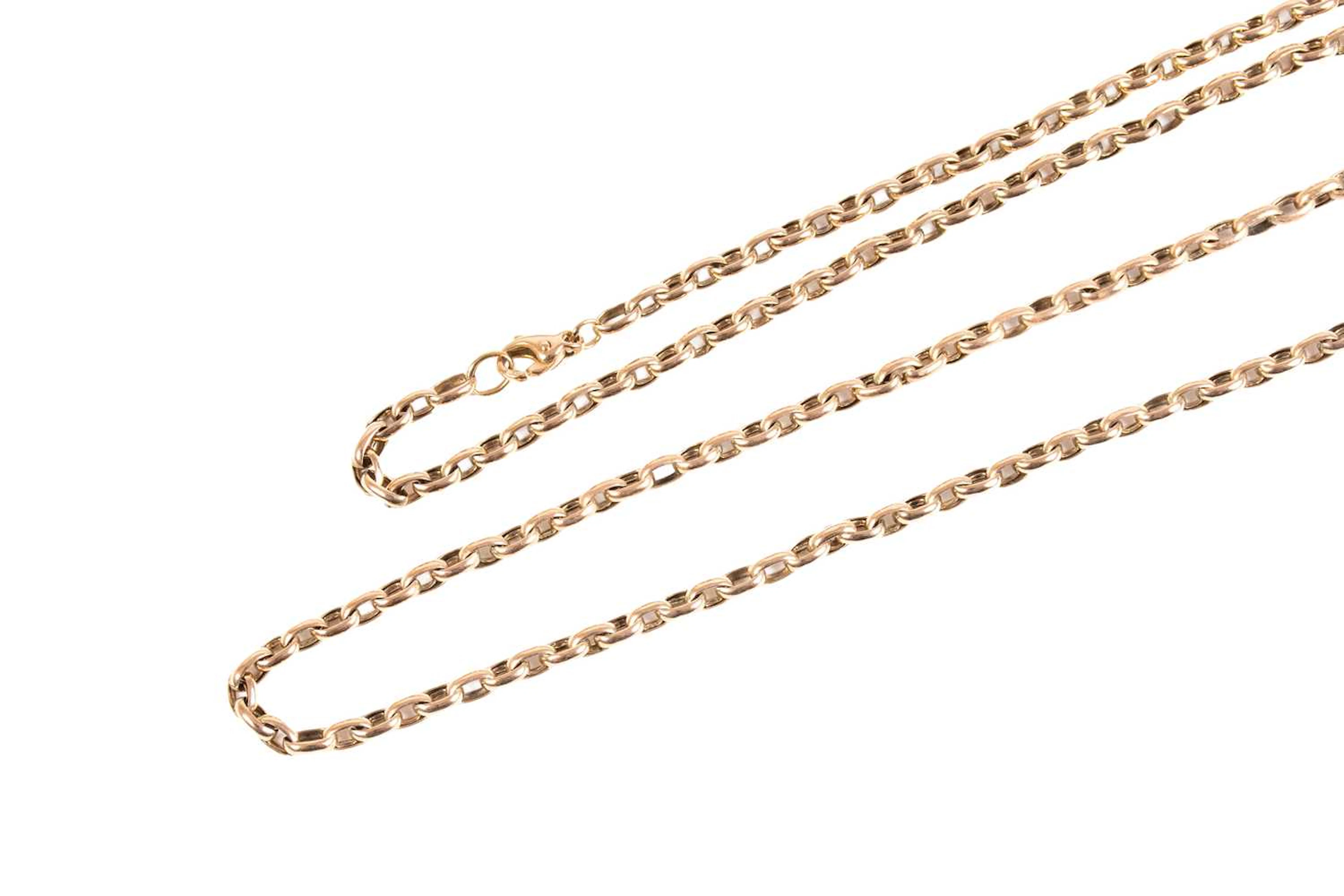 A Cable Link Necklace