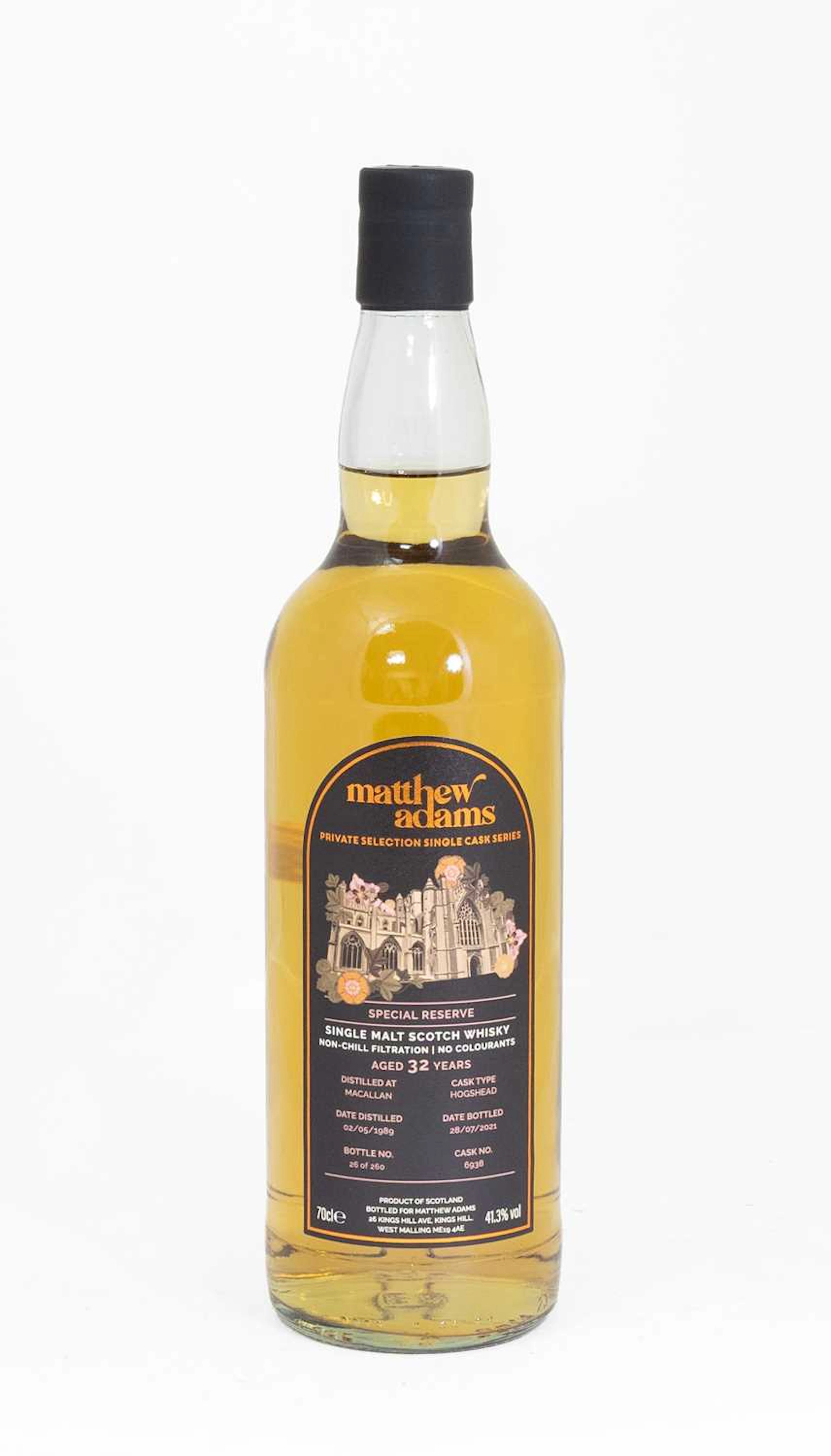Macallan 32 Years Old Highland Single Malt Scotch Whisky, bottled