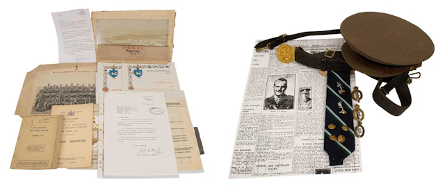 A Quantity of First and Second World War Militaria