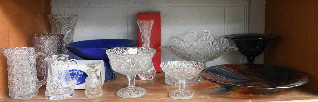 A Collection of Glassware