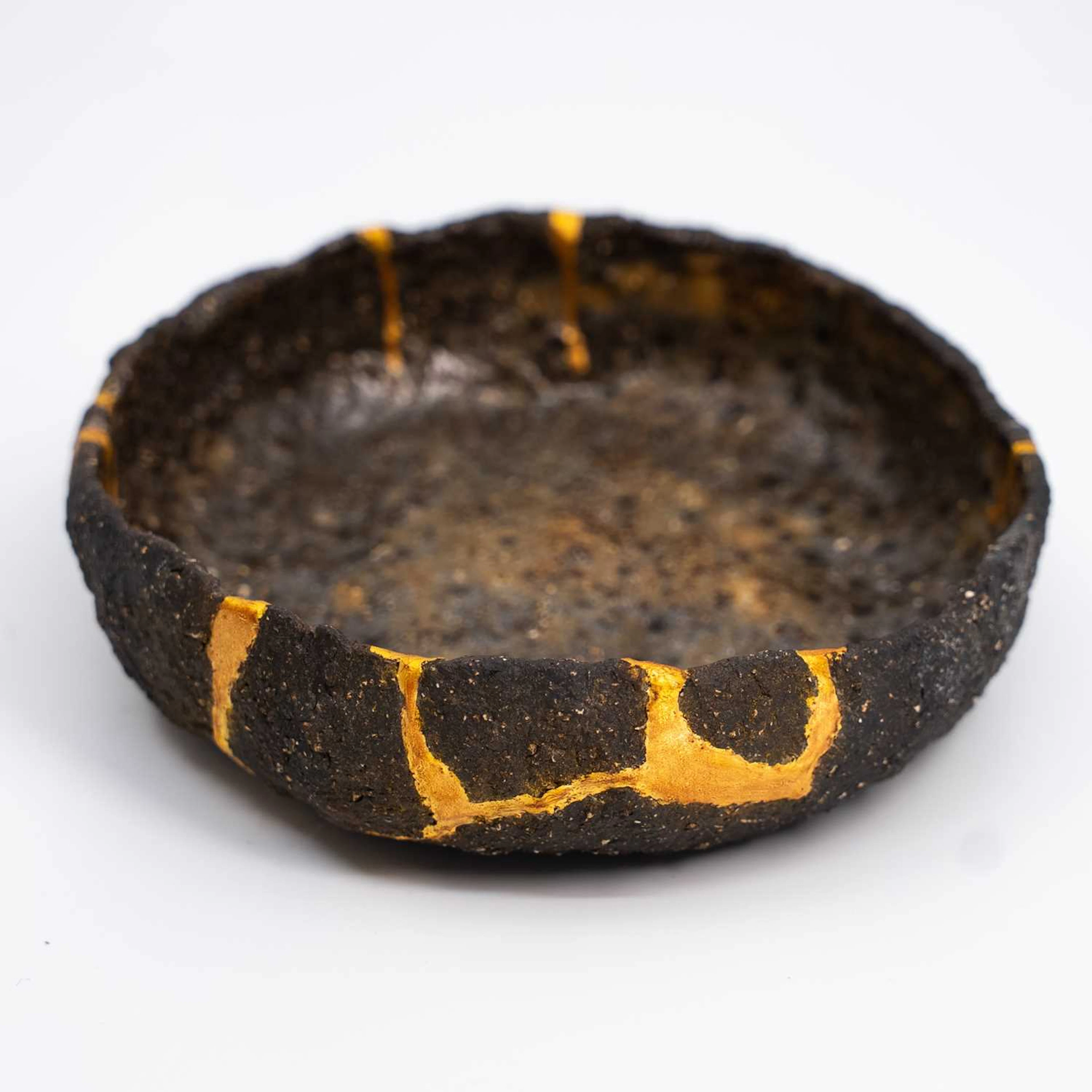 Ynyshir: Bowl by Sarah Jerath, Ynyshir, Eglwys Fach, Wales, :, Before