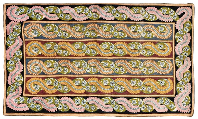 Kashmiri Handmade Chainstitch Wool Rug
