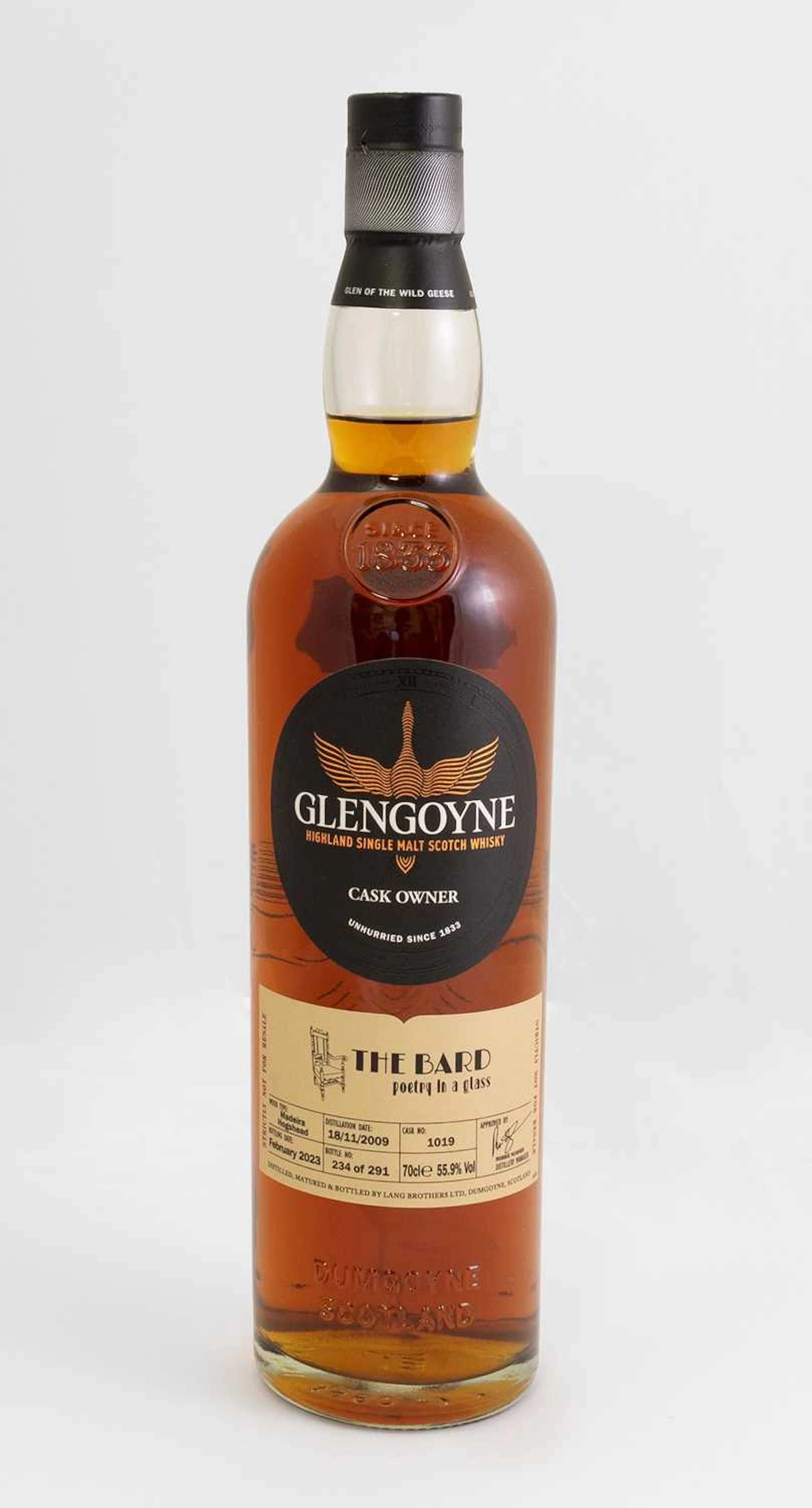 Glengoyne "The Bard" Highland Single Malt Scotch Whisky
