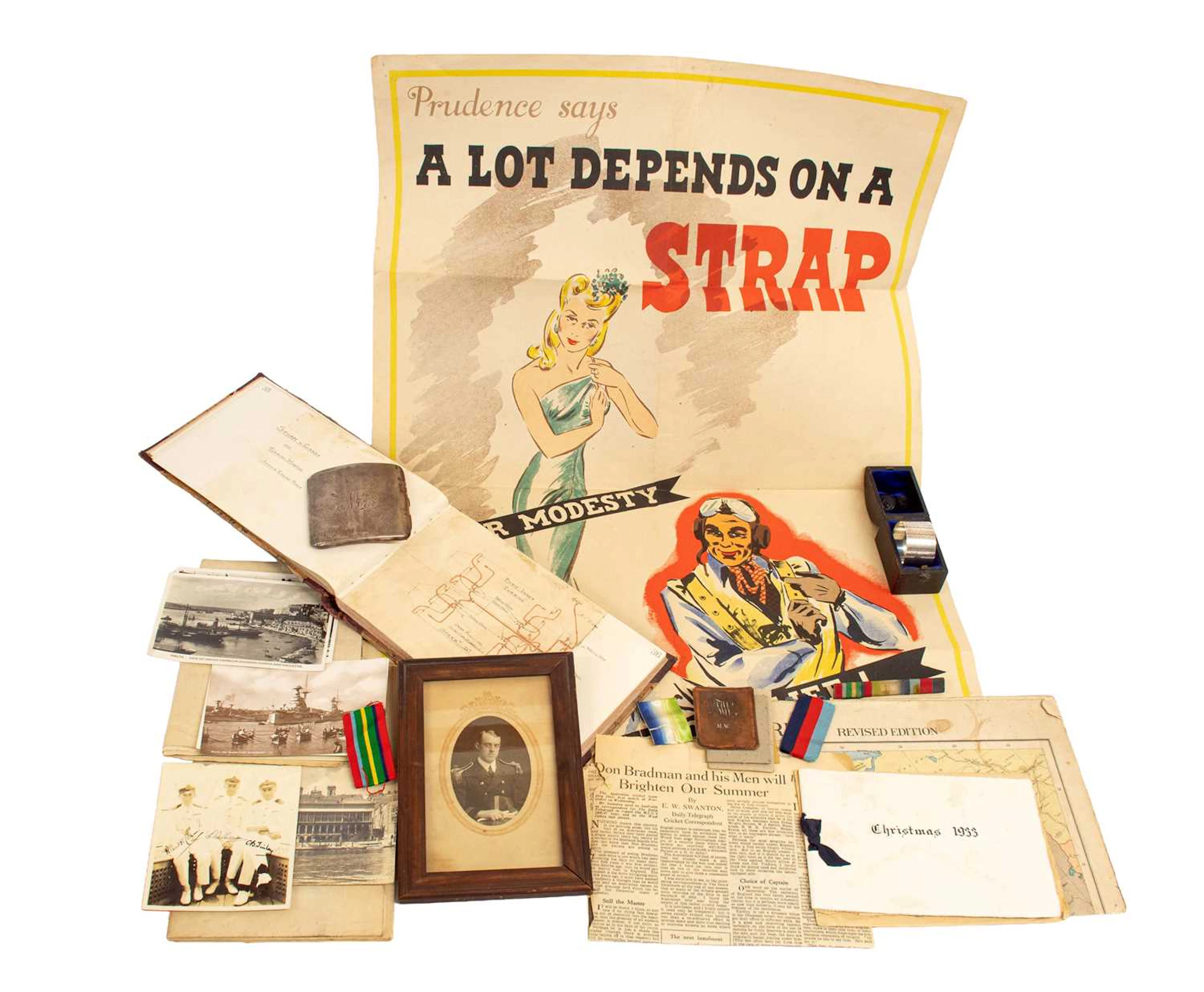 A Collection of items and Ephemera Relating to Engineer Rear Admiral