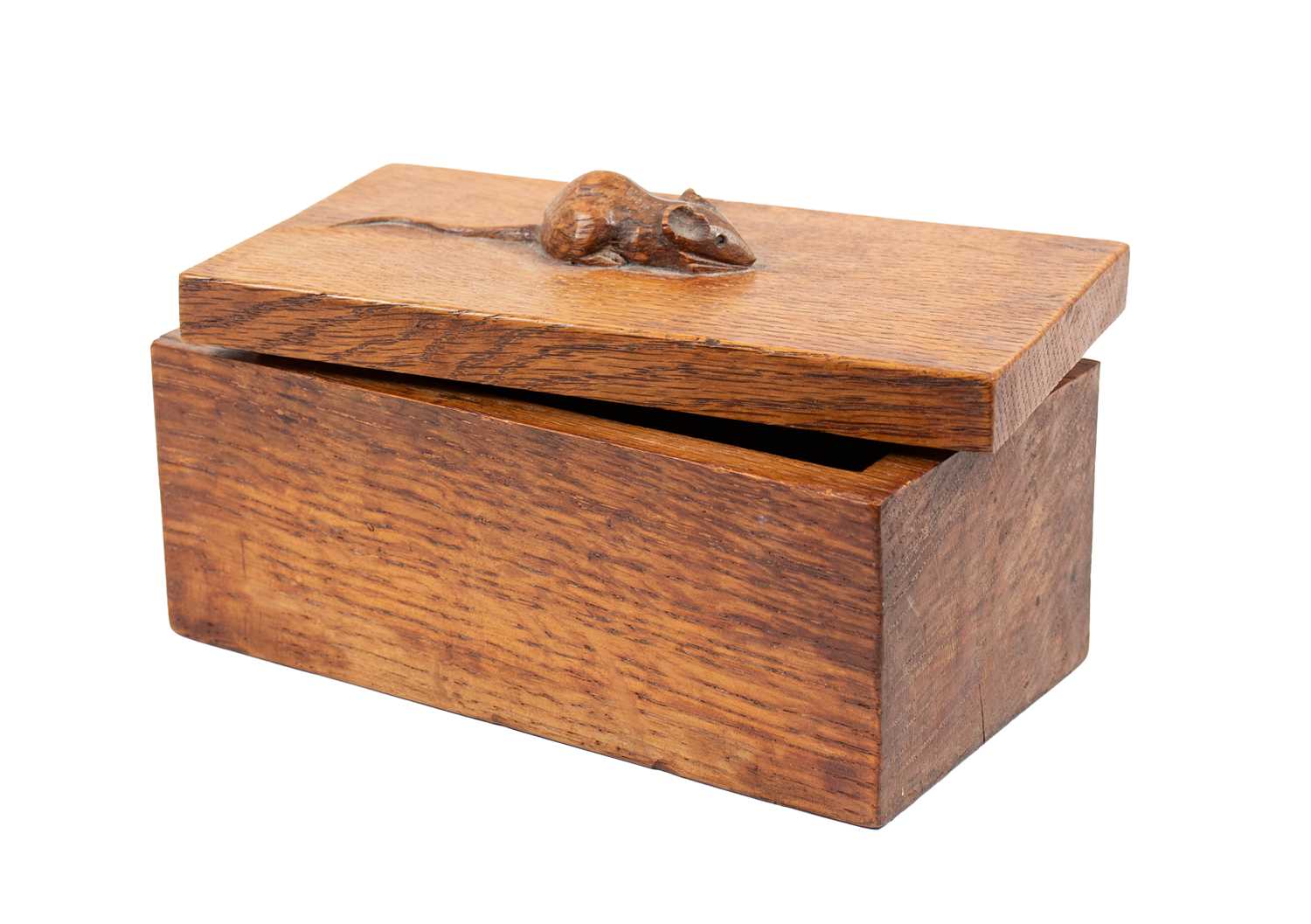 Workshop of Robert Mouseman Thompson (Kilburn): An English Oak Trinket
