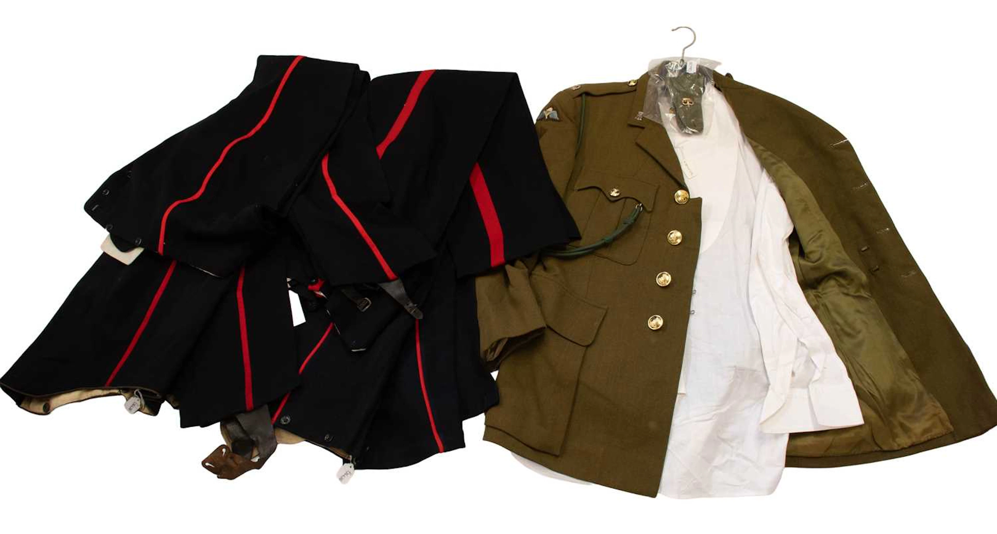 A Post-1953 No.2 Dress Uniform to Major D Gould, Green Howards, also