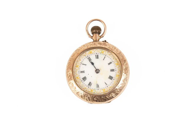 A Lady's 9 Carat Gold Fob Watch, 1911
