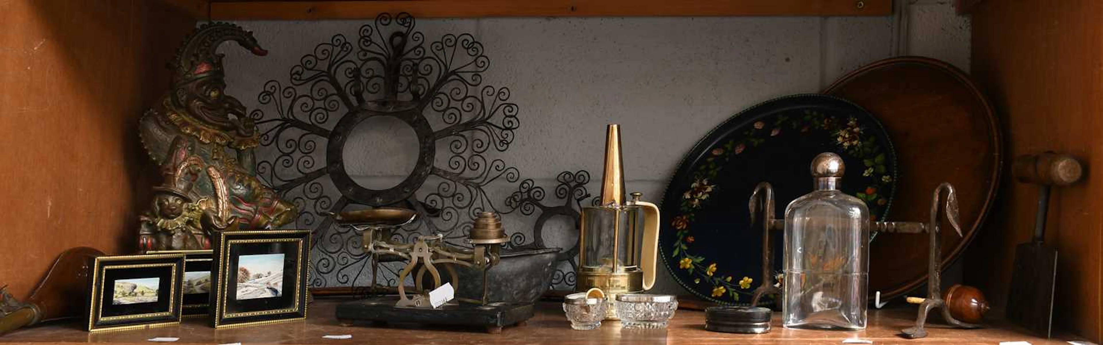 A Collection of Victorian metalwares Etcetera