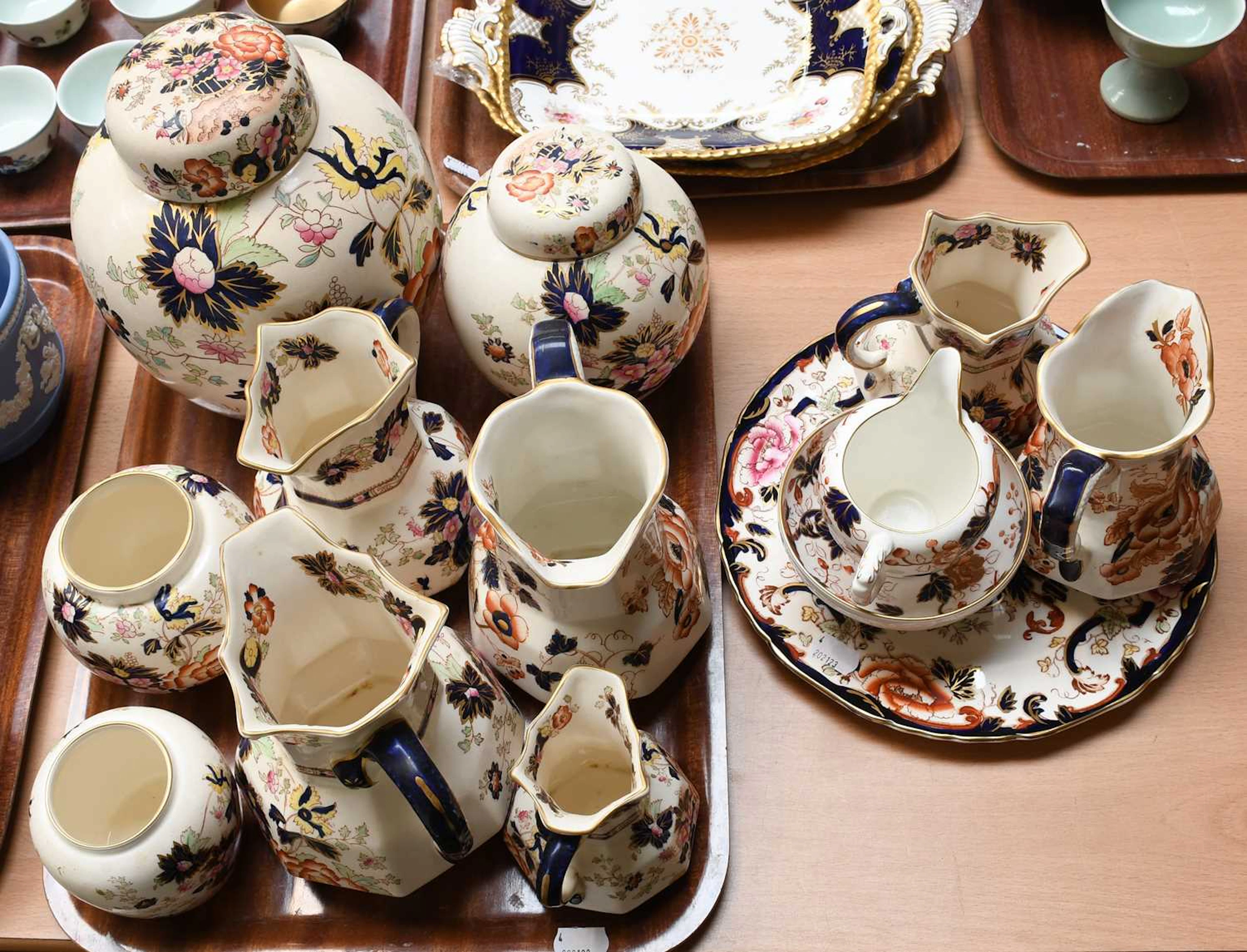 A Quantity of Masons "Mandarin", Wedgwood and Other Pottery