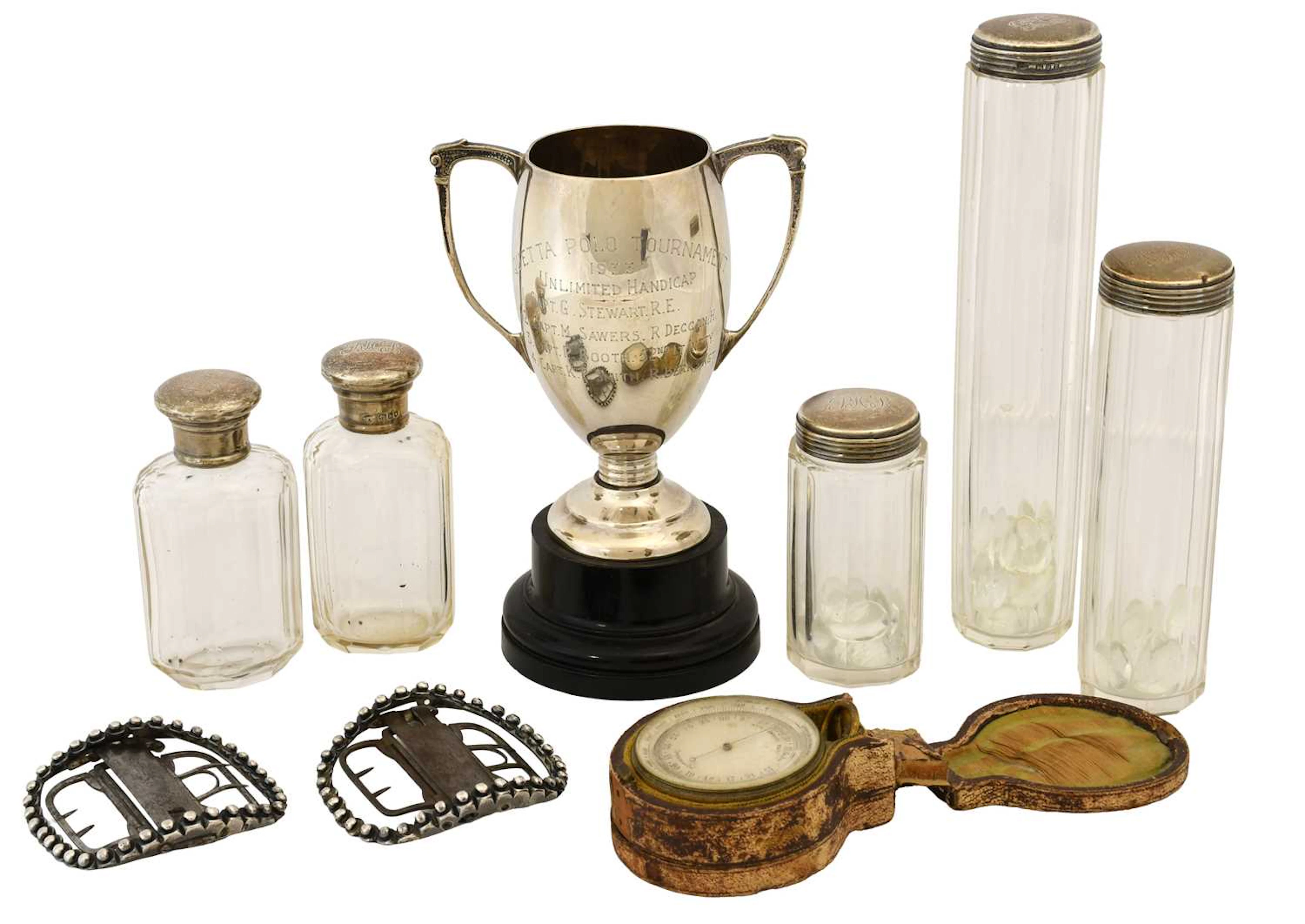 A Collection of Assorted Silver, Together With