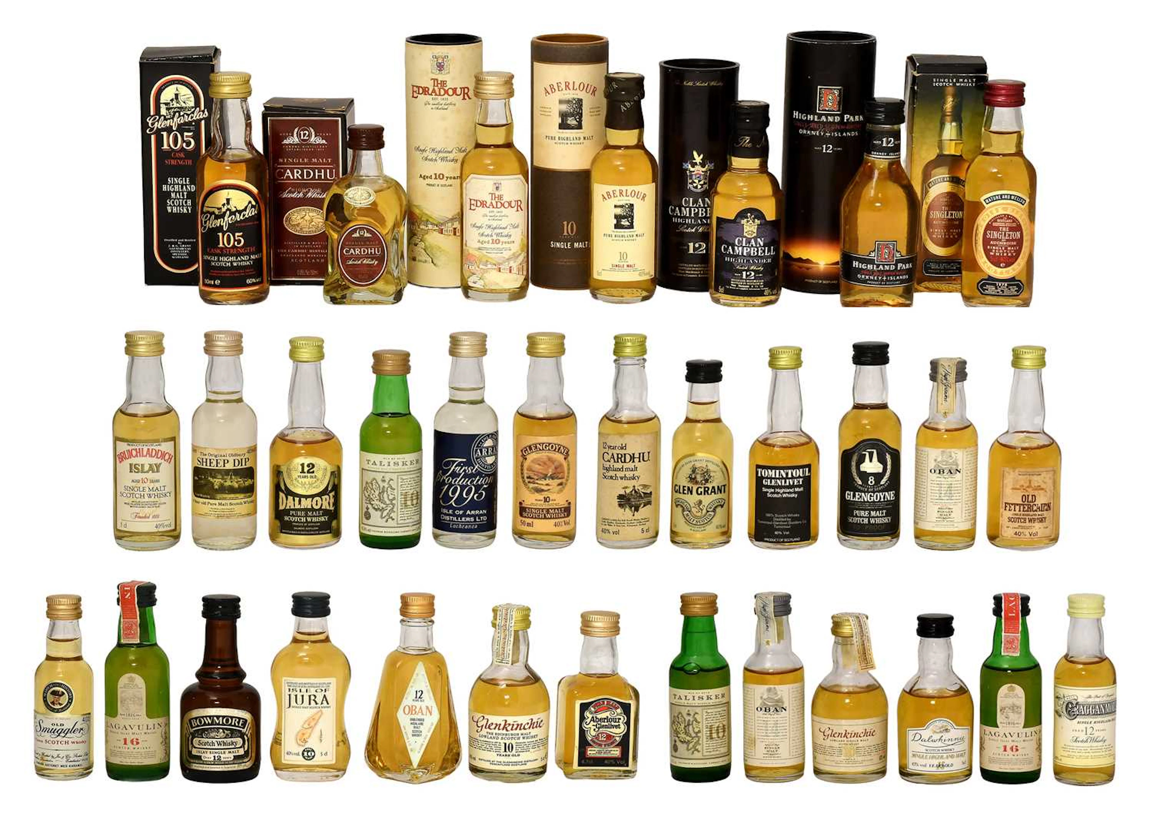 Classic Malts Six Miniature Bottle Collection