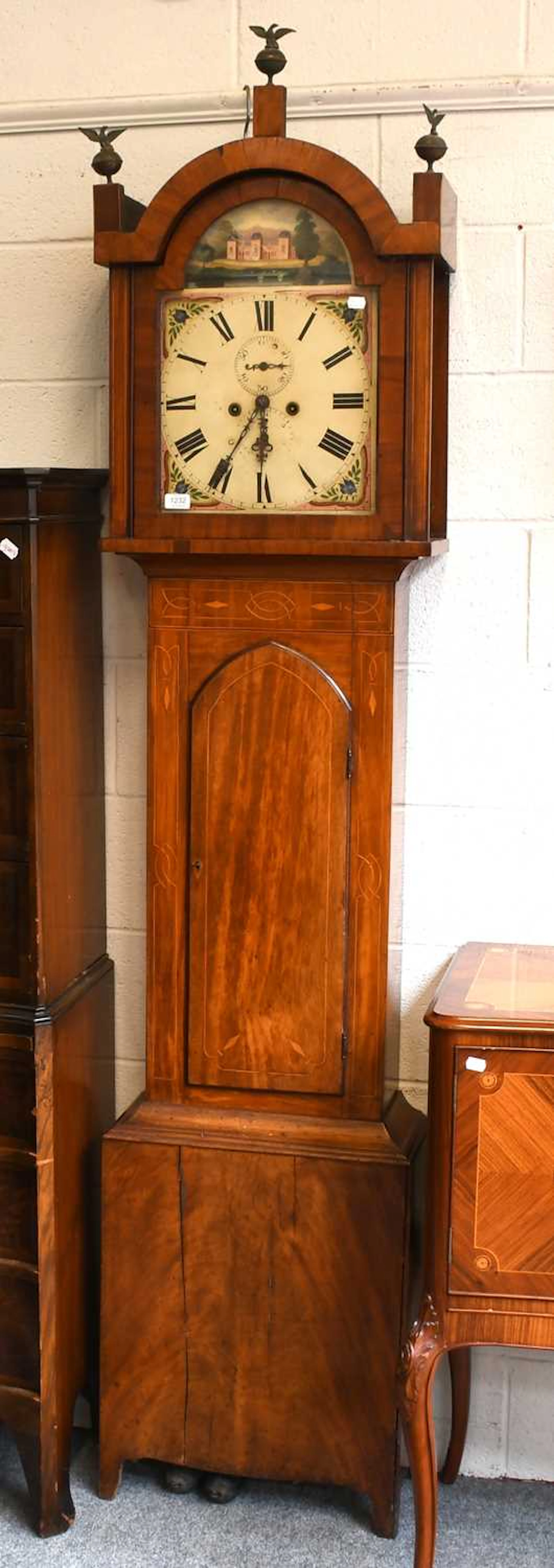 A Mahogany Eight-Day Longcase Clock, circa 1830