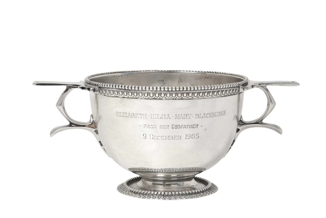 An Edward VII Silver Christening-Cup by James Henry and Herbert Barraclough