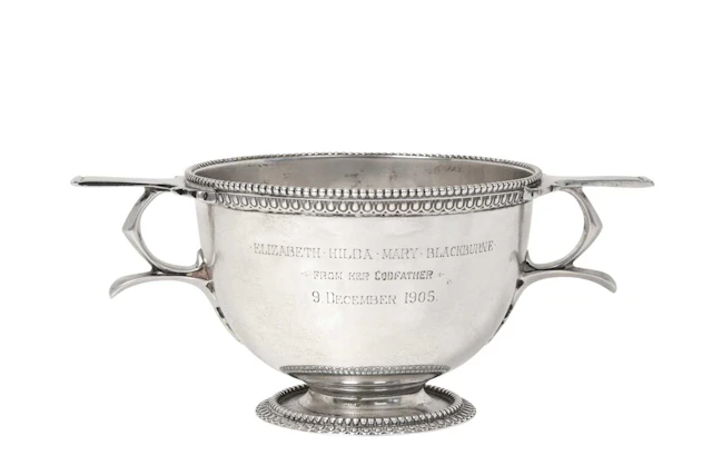 An Edward VII Silver Christening-Cup by James Henry and Herbert Barraclough