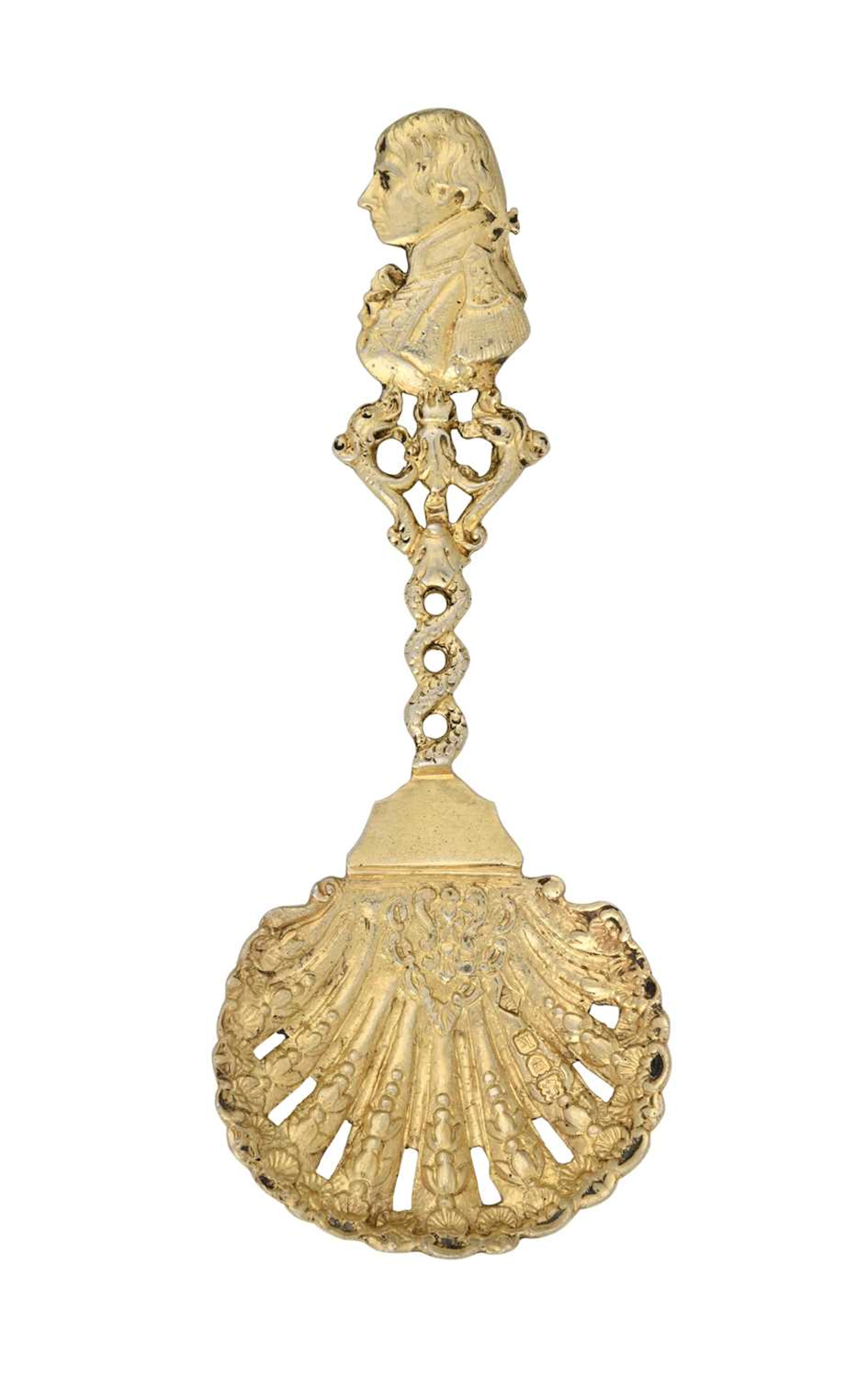 An Edward VII Silver-Gilt Caddy-Spoon, by Thomas White, London, 1905