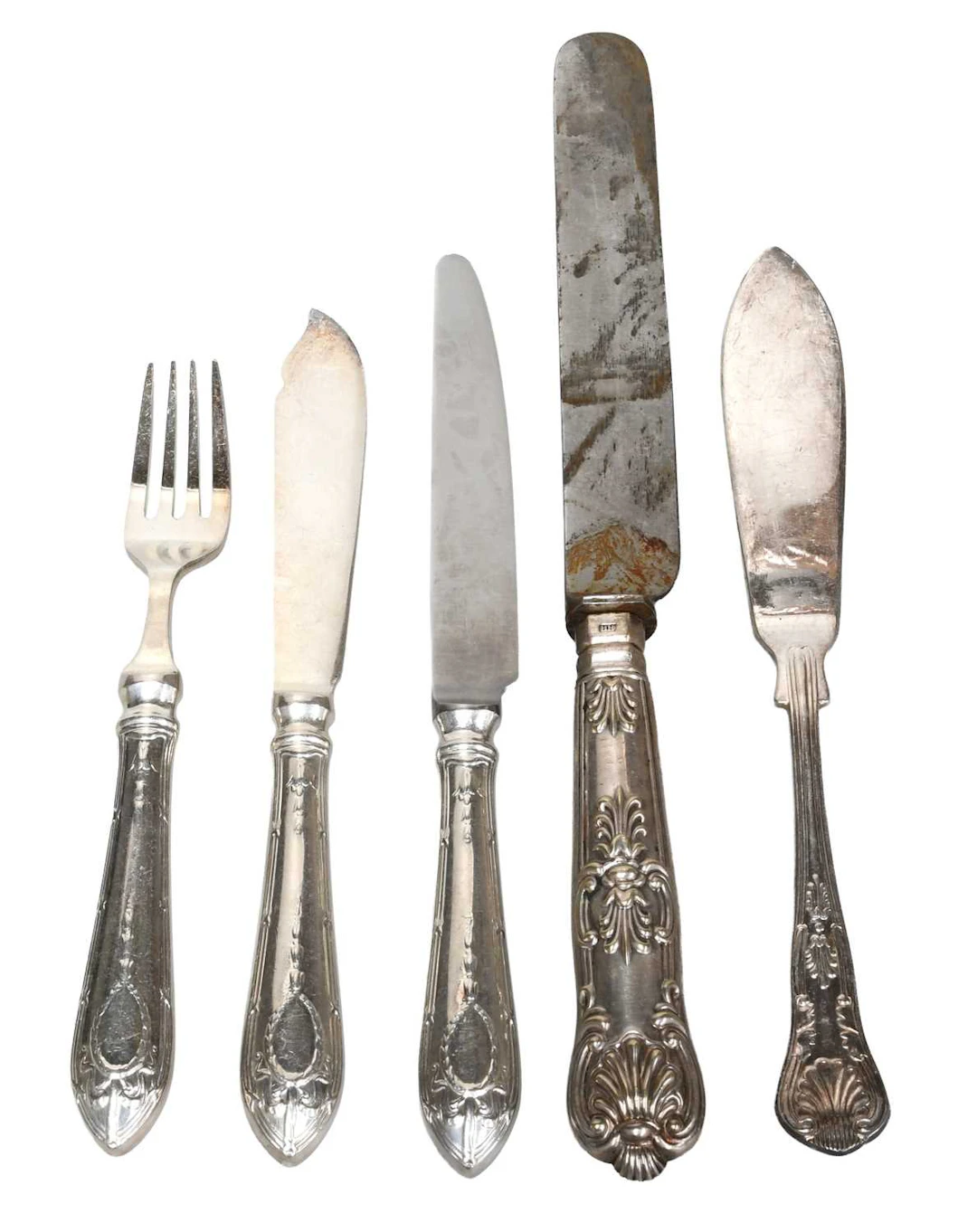 A Collection of Assorted Silver Plate Flatware