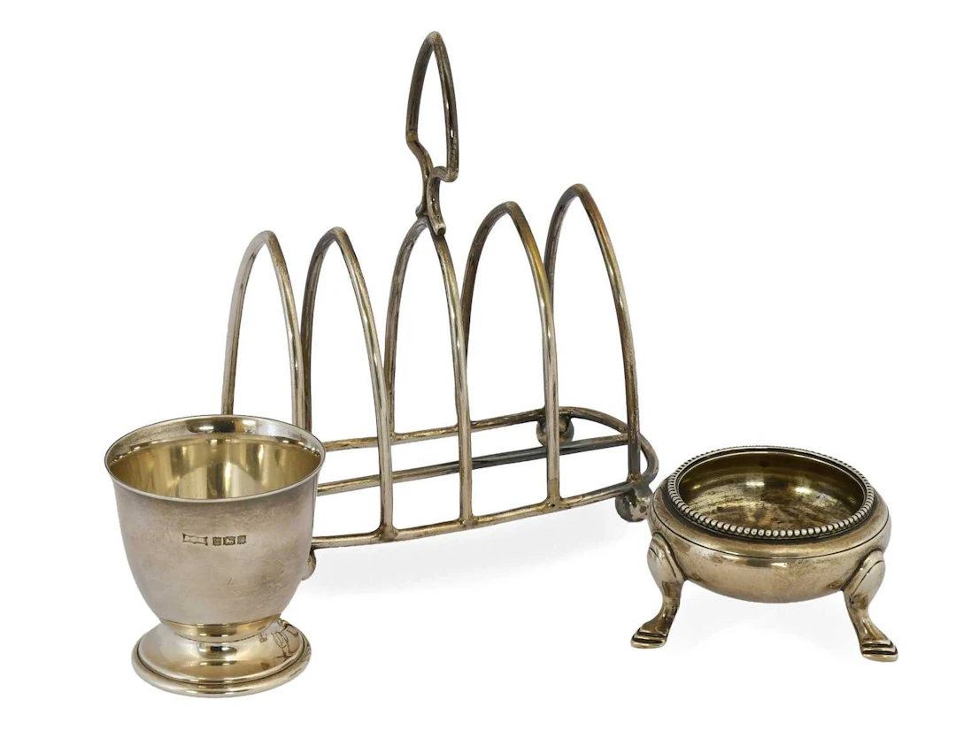 Three Various Silver Items