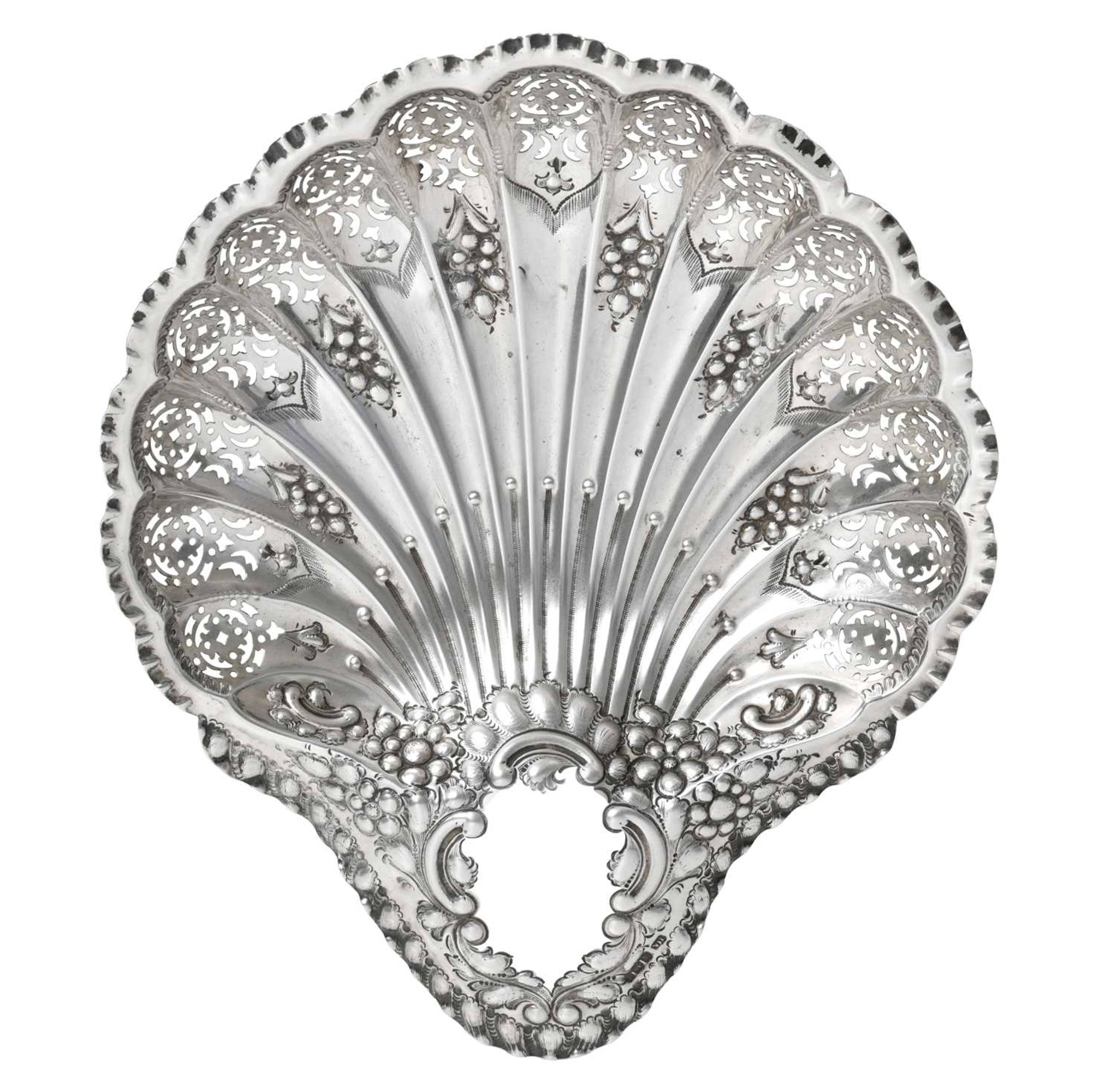 A Victorian Silver Dish, by Atkin Brothers, Sheffield, 1898, Retailed