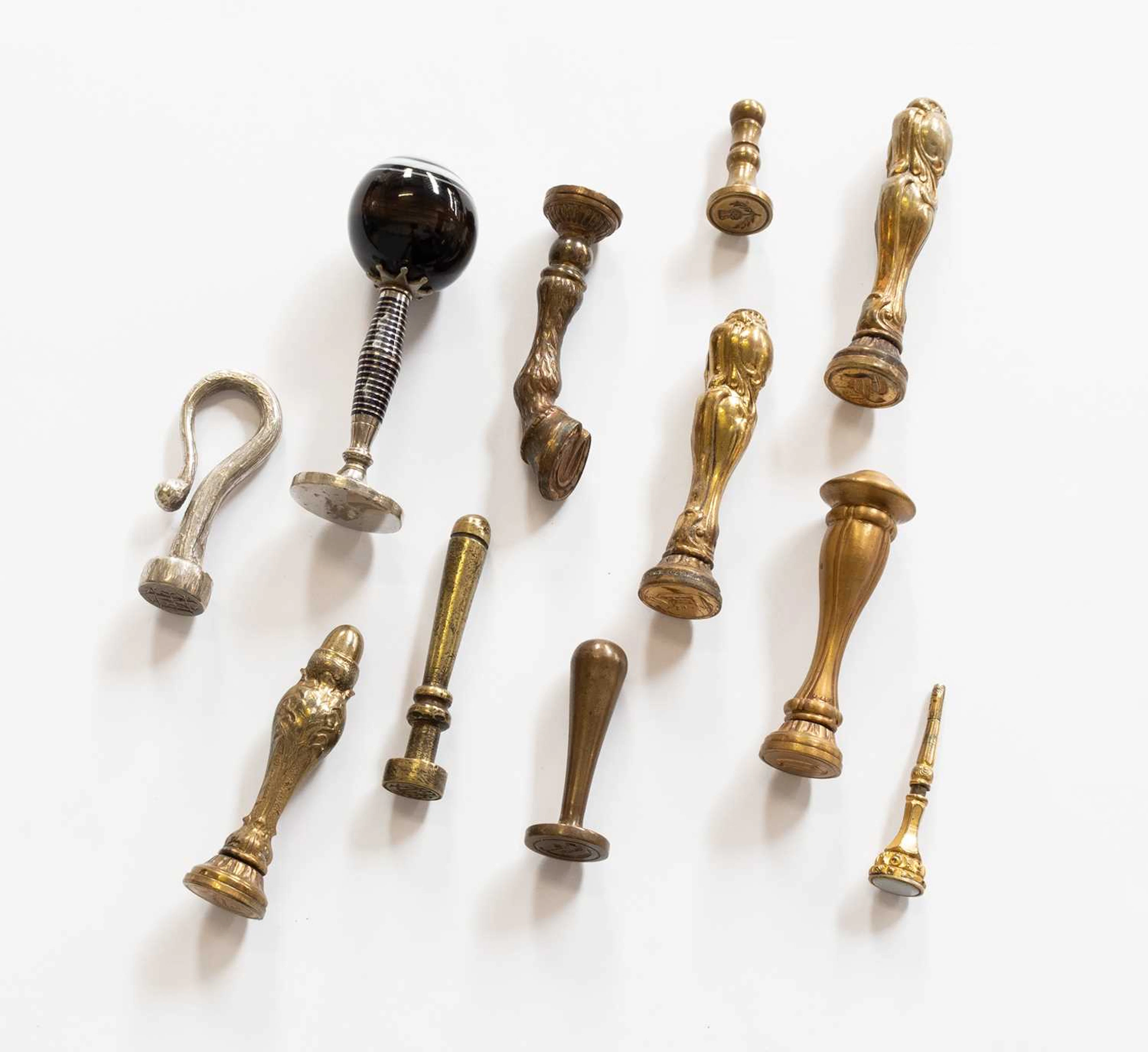 Ten Victorian and Later Desk Seals