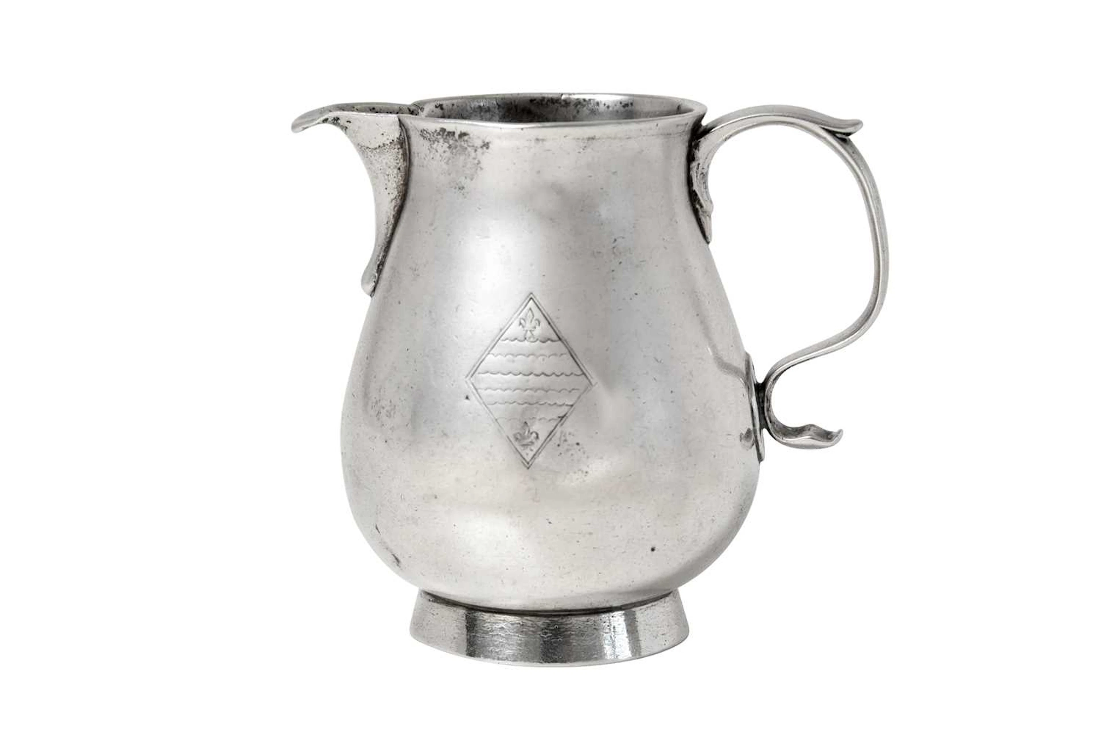 A George I Silver Cream-Jug Probably by James Goodwin, London, 1725