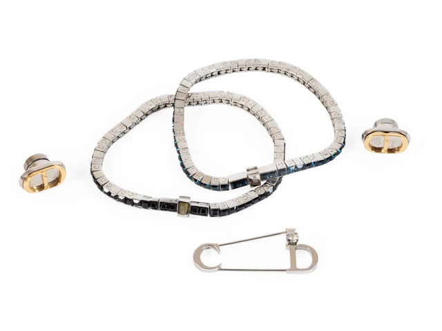 Christian Dior Jewellery, Dior Bracelet, Dior Pin, Dior Magnetic Cufflinks
