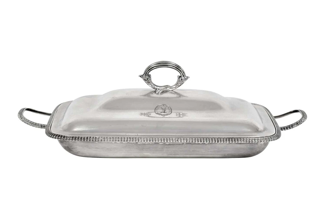 A George III Silver Bacon-Dish and Cover by John Edwards, London