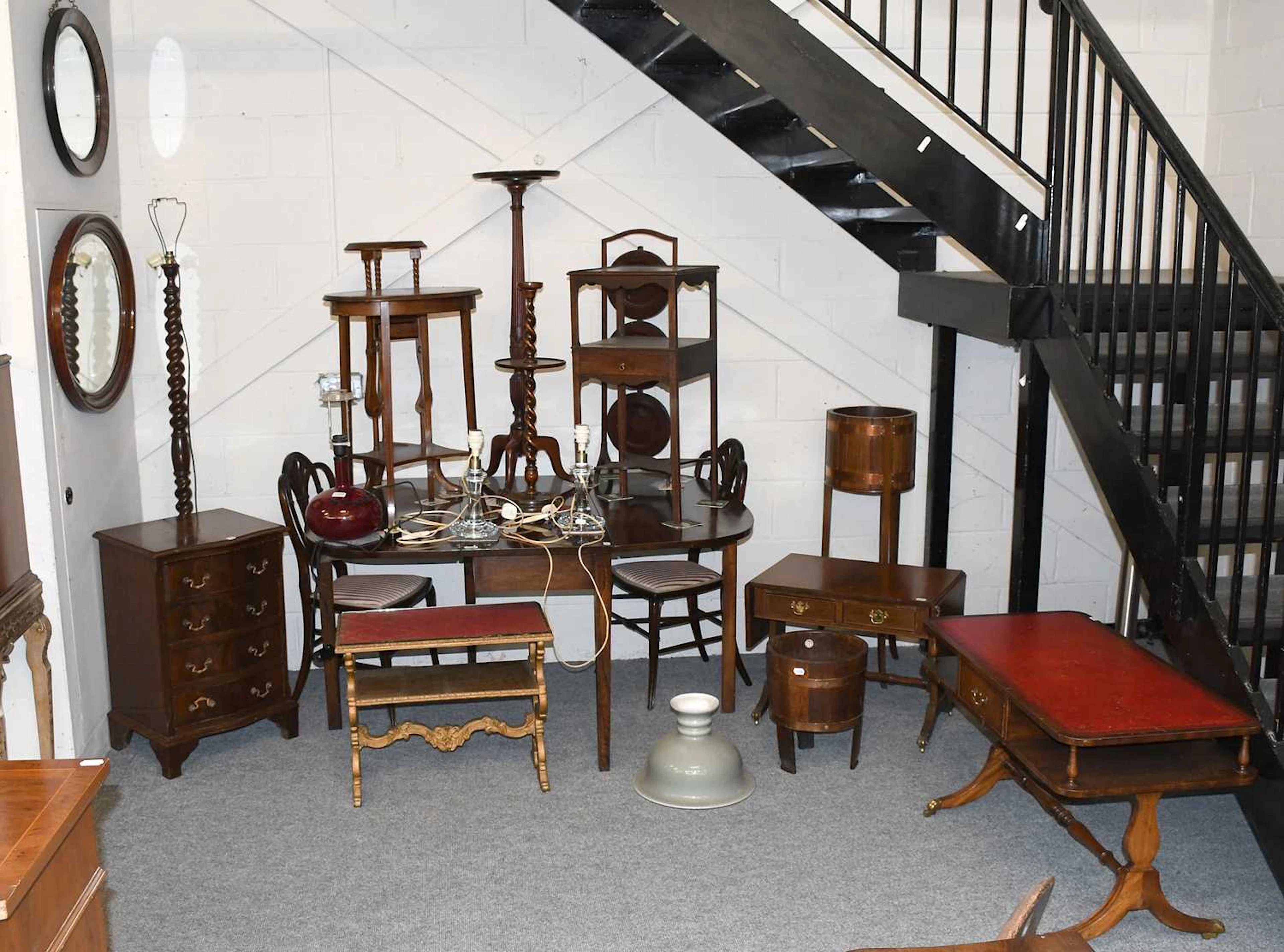 A Large Group of Occasional Furniture
