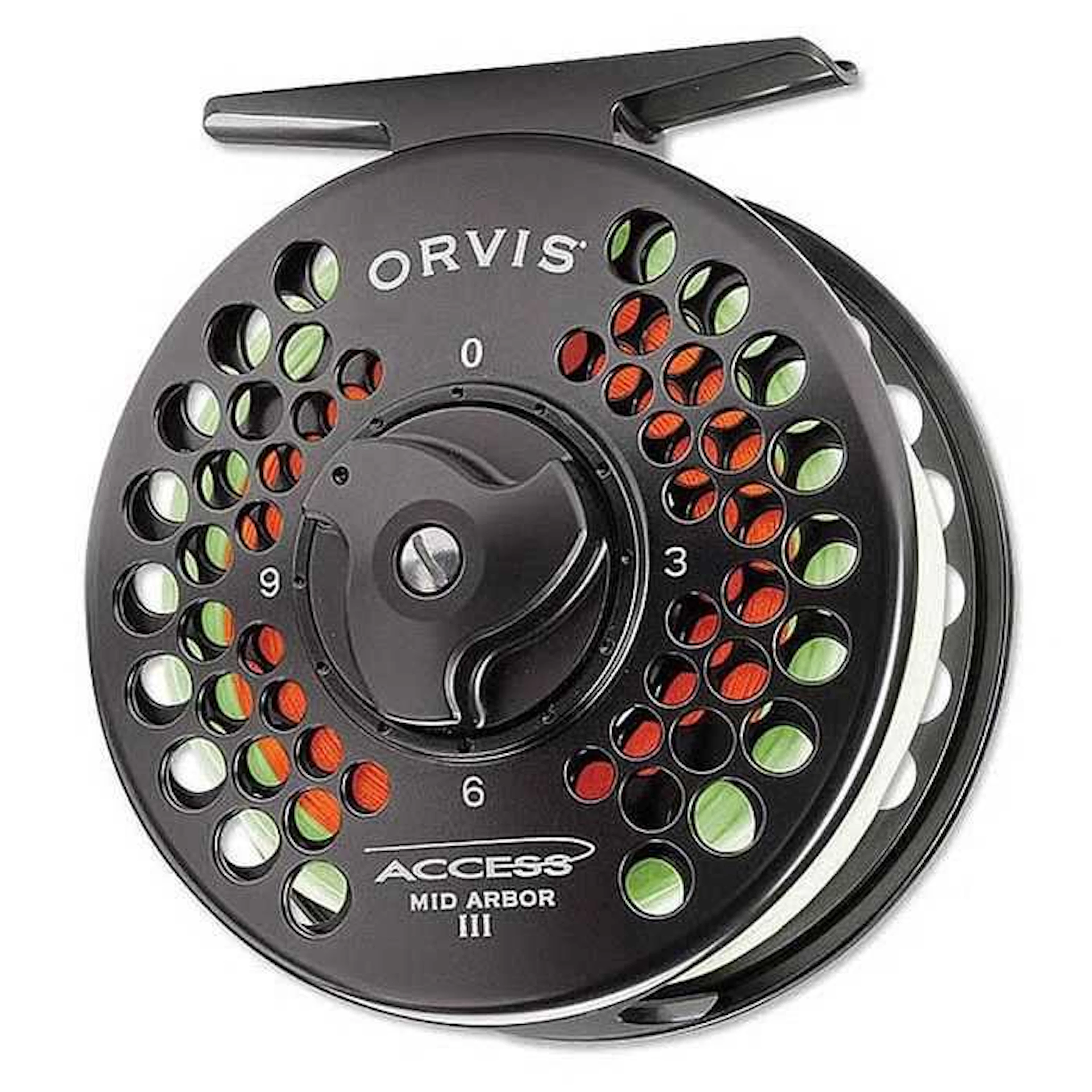 An Orvis Mid-Arbour Access III Reel, loaded with Royal Wulff TT fly line.