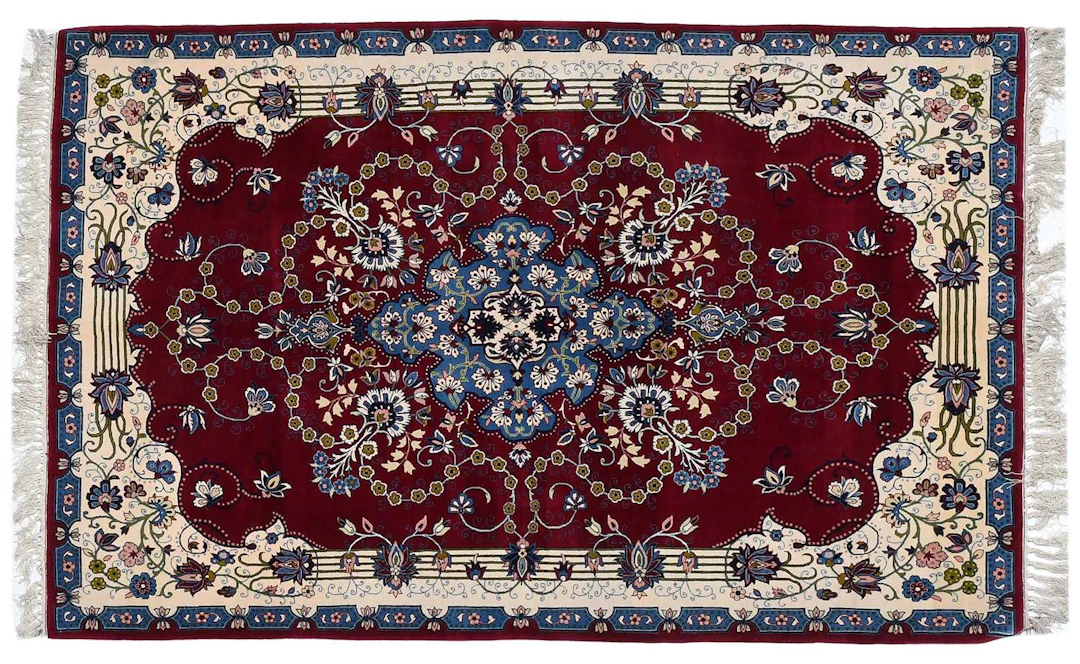Very Fine Isfahan Rug, Central Iran, Late 20th Century