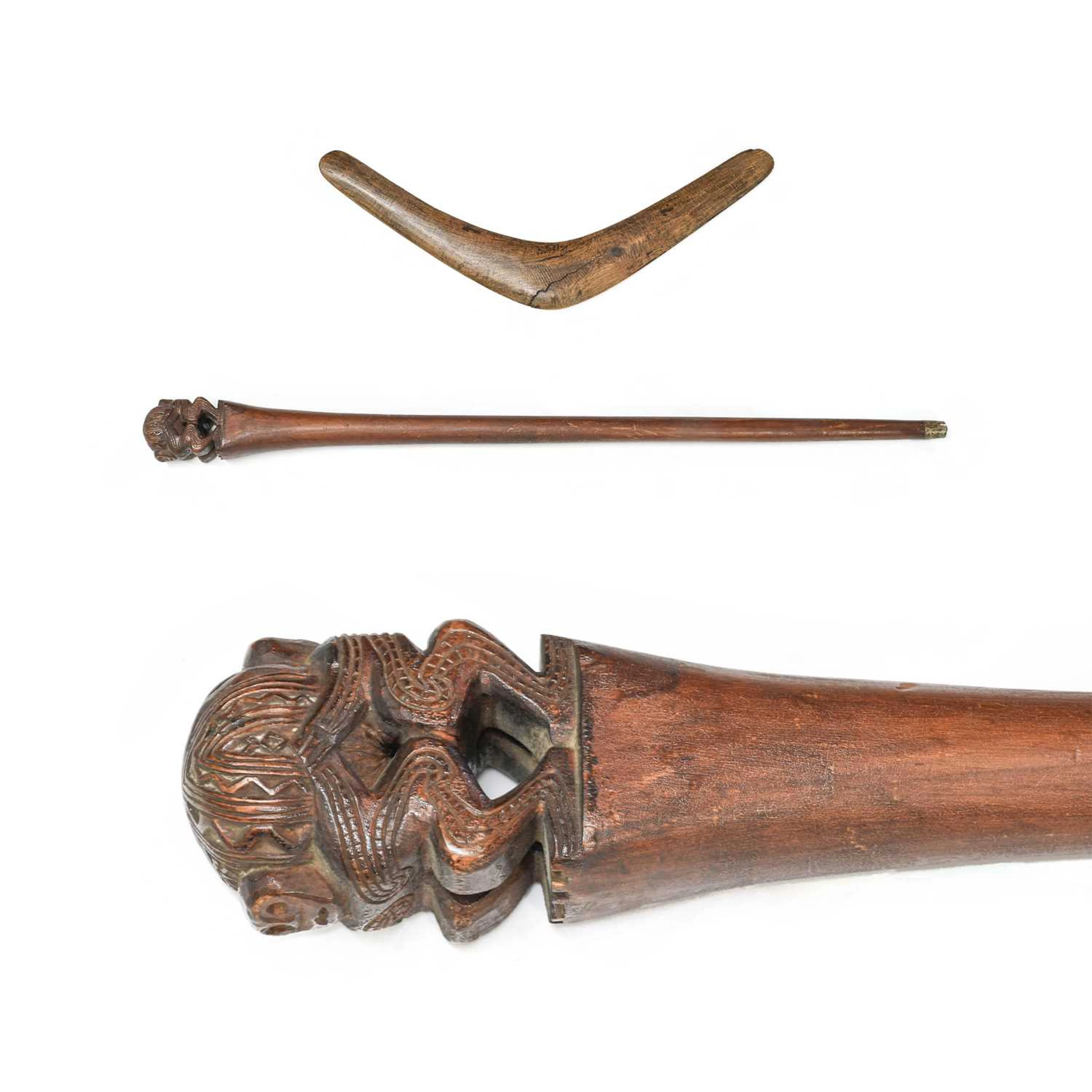 An Early 19th Century South Eastern Australian Aboriginal Boomerang