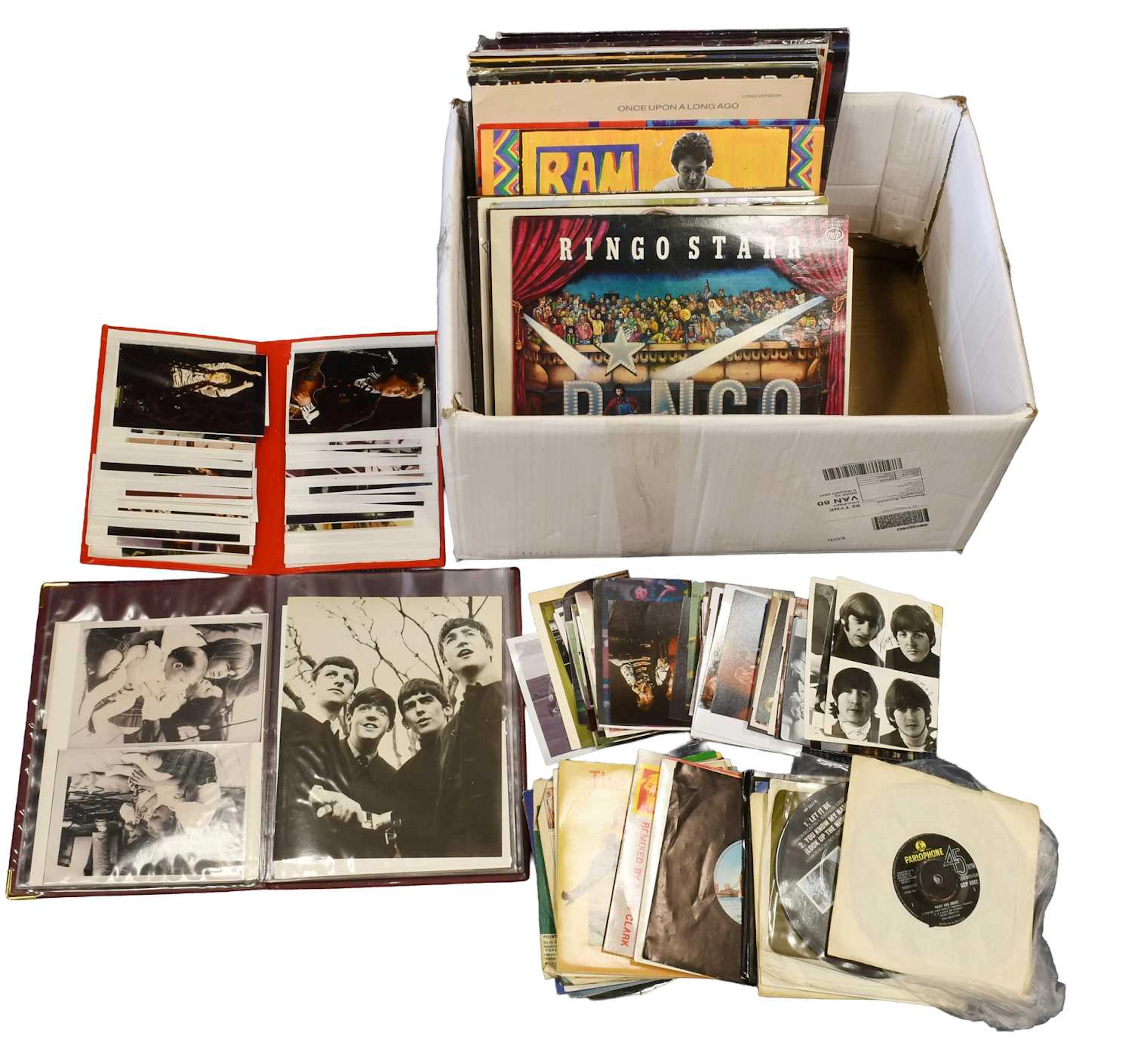 Paul McCartney/Beatles Related Records And Other Items