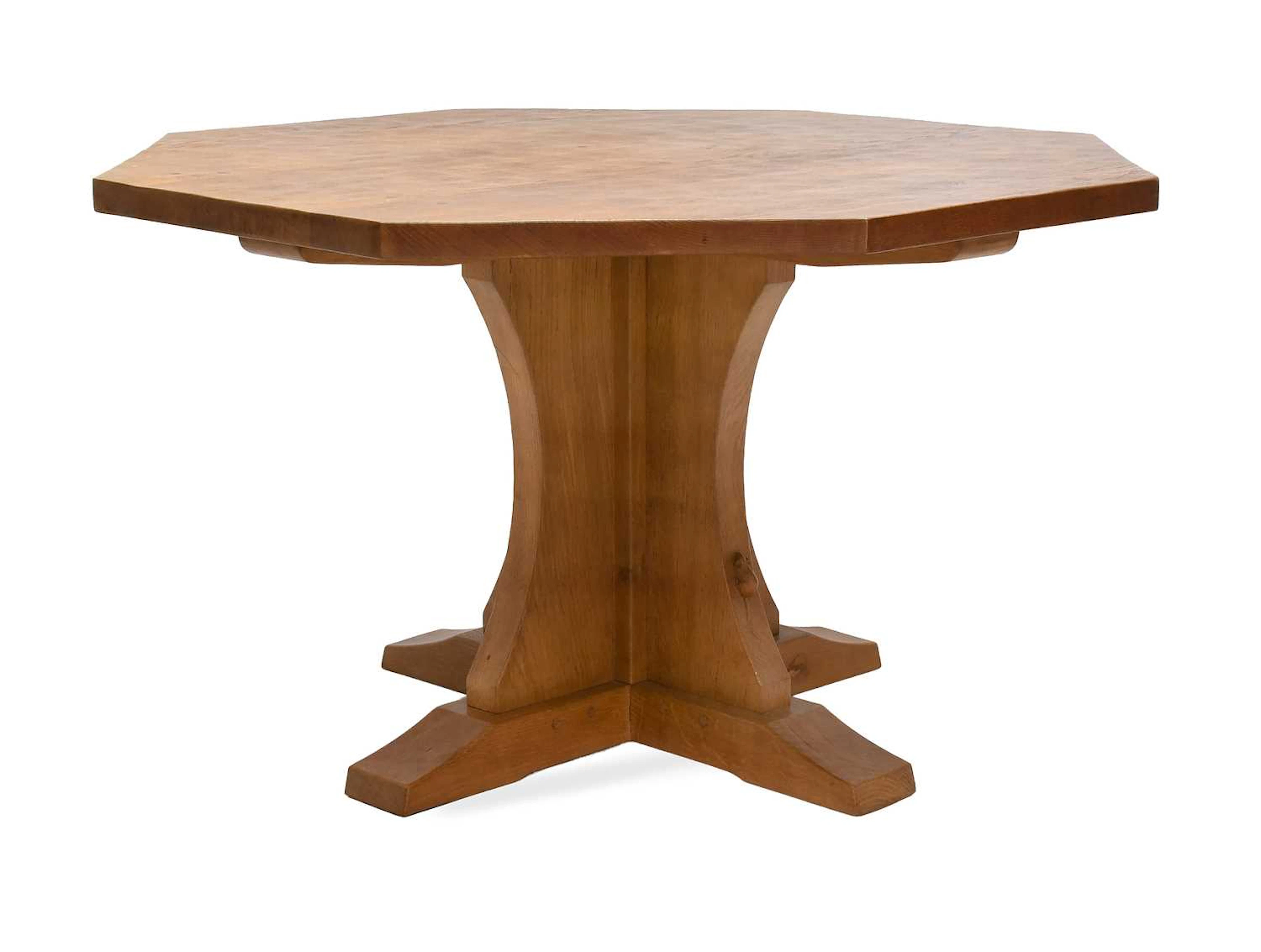 Workshop of Robert Mouseman Thompson (Kilburn): An English Oak 4'3"