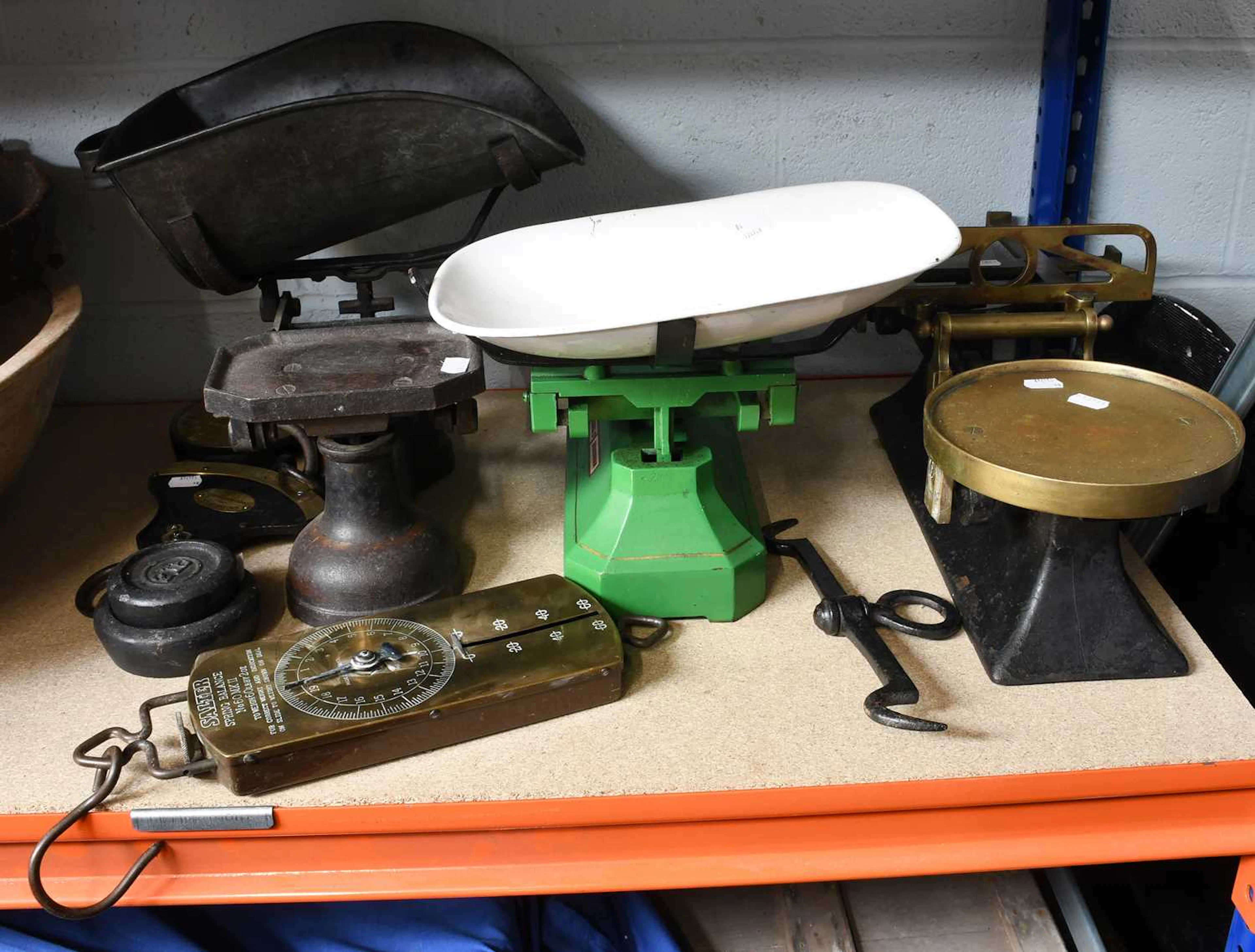 A Collection of Victorian Shop Scales