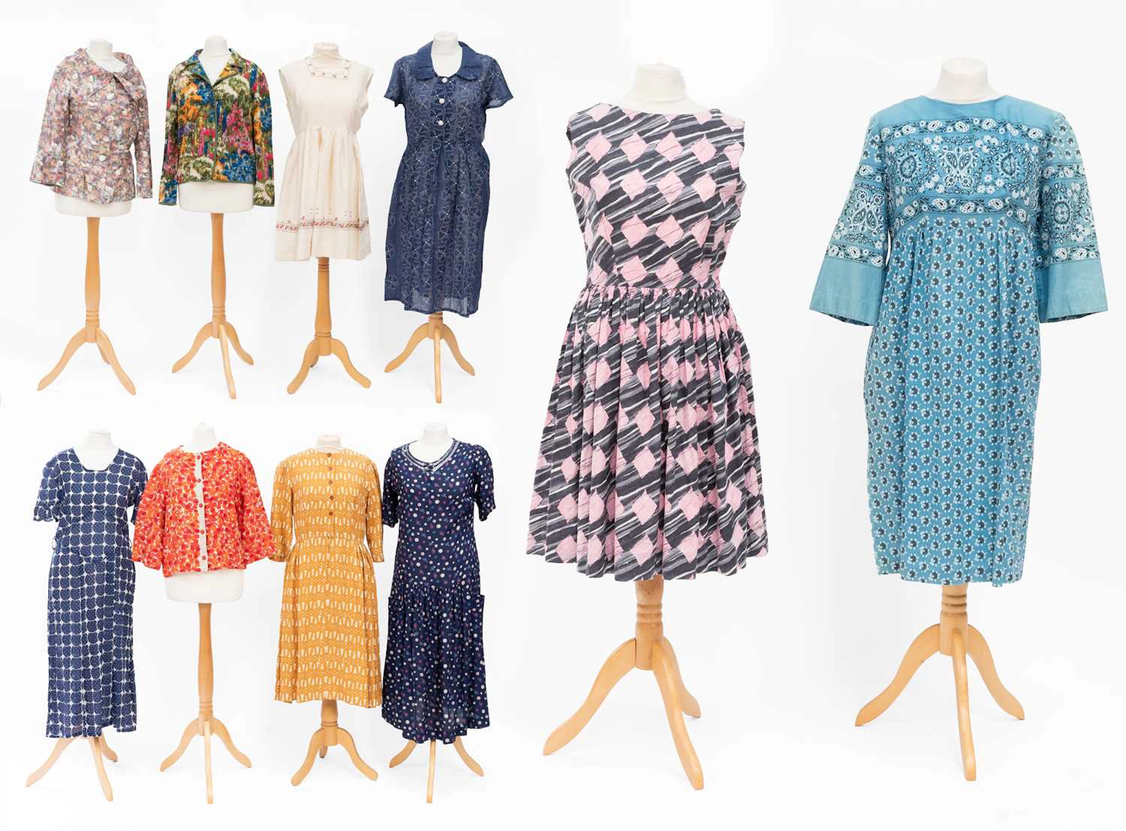 Circa 1920-60s Day Wear, Patio Vogue