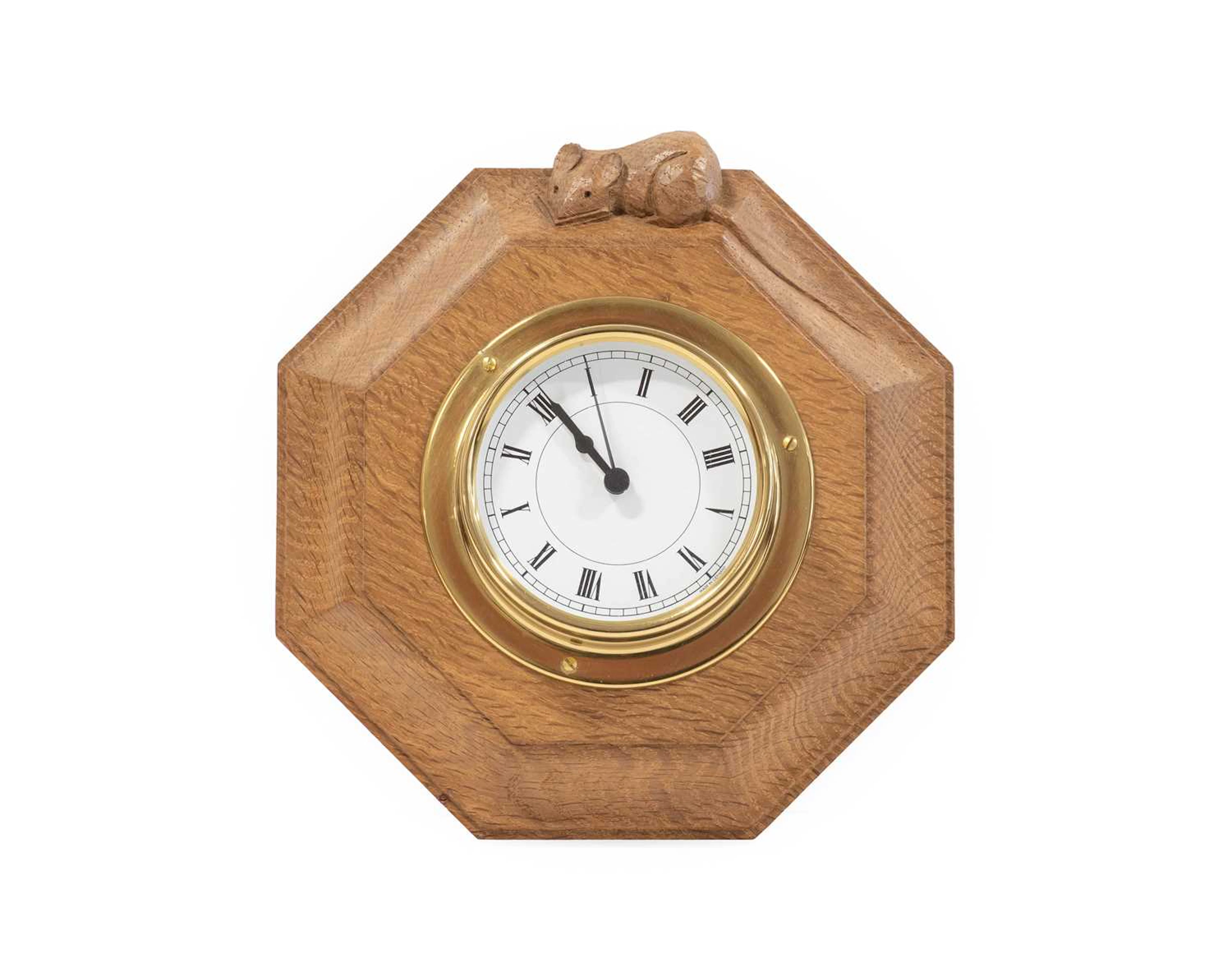 Workshop of Robert Mouseman Thompson (Kilburn): An English Oak Octagonal