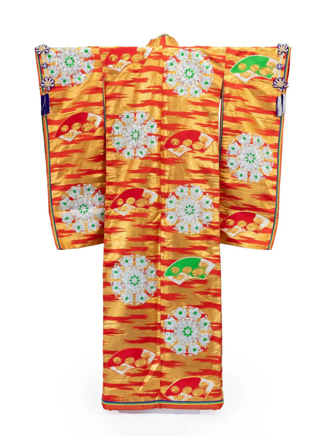 Japanese Performance Uchikake, Showa Period 1960-1980, The Edward