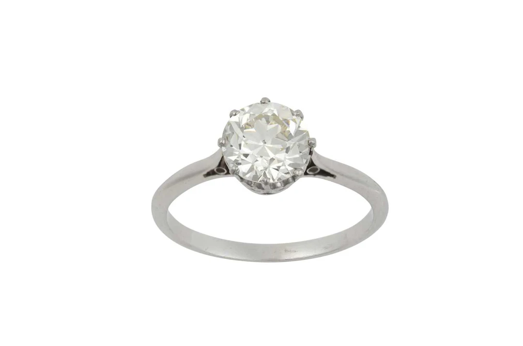 A Diamond Solitaire Ring