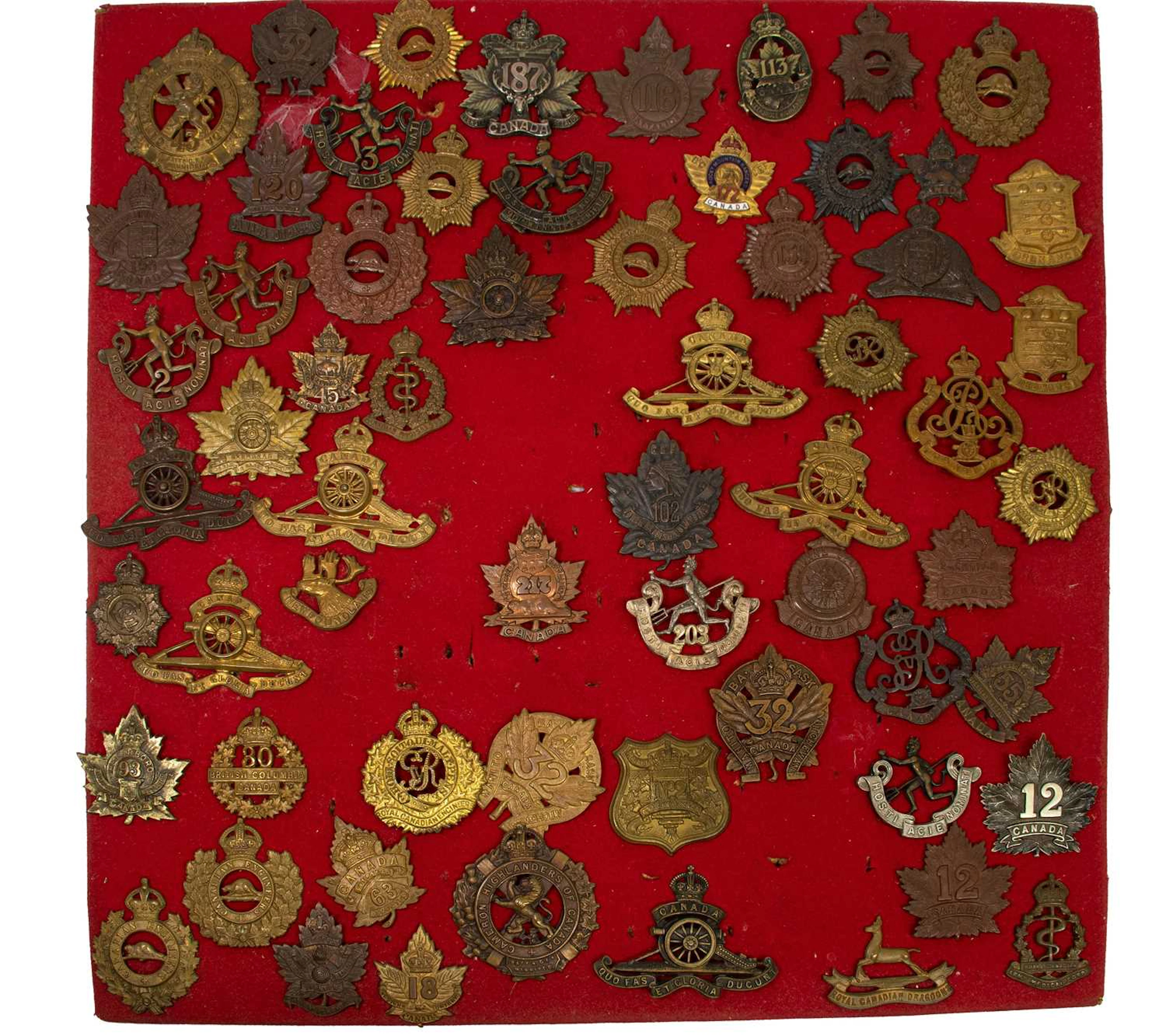 A Collection of Approximately Sixty Eight Mainly First World War Canadian