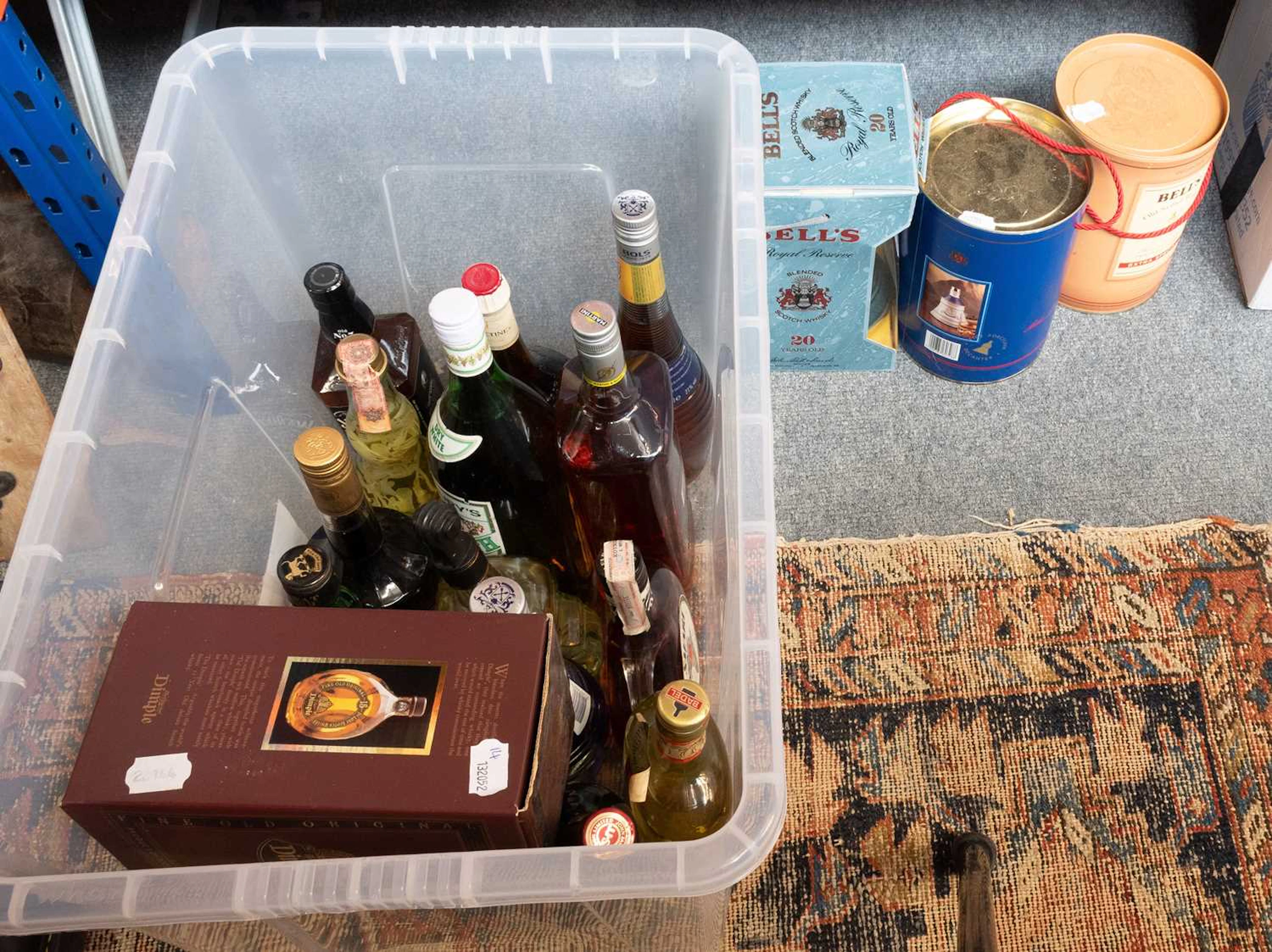 A Collection of Whiskeys, and Spirits