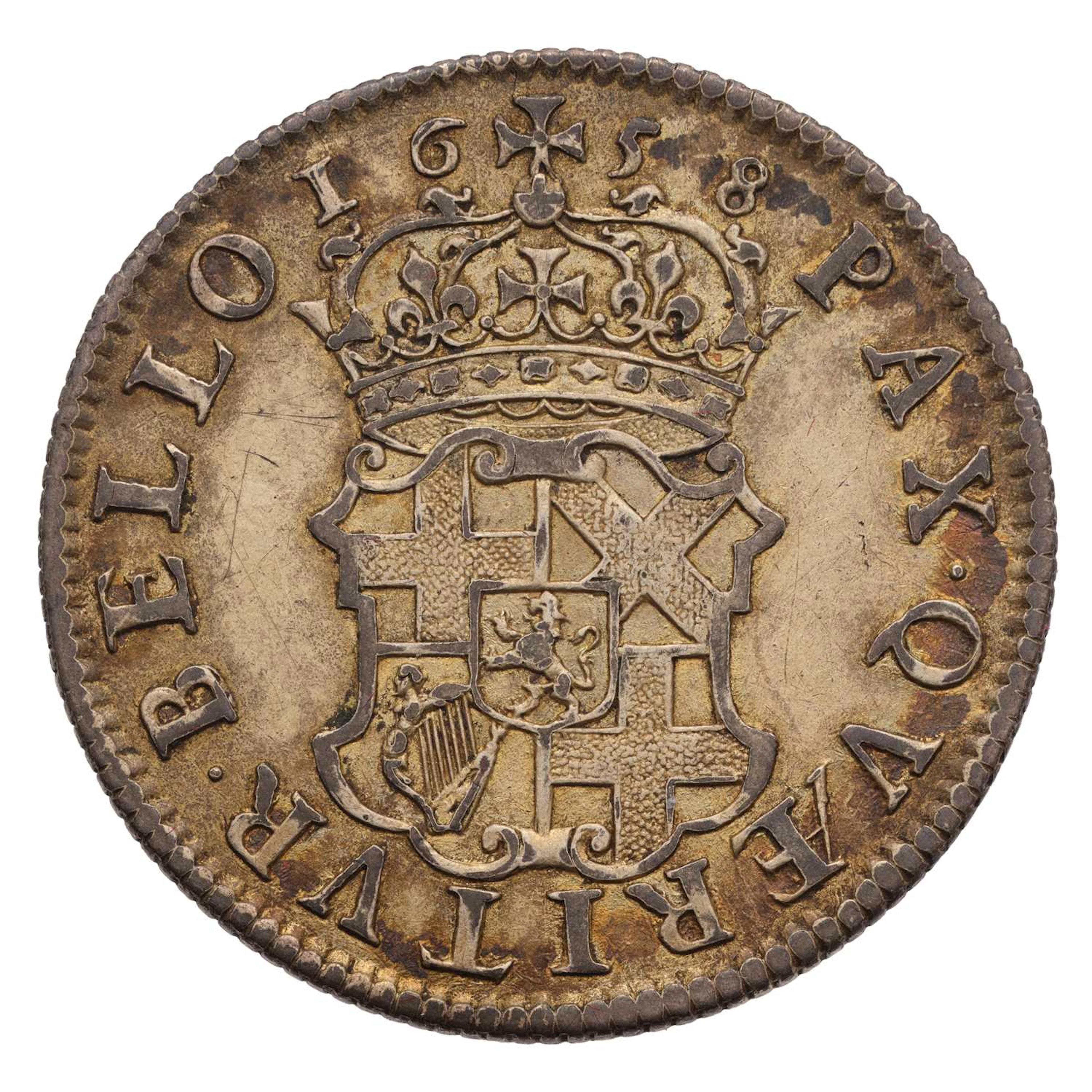 Oliver Cromwell, Shilling 1658