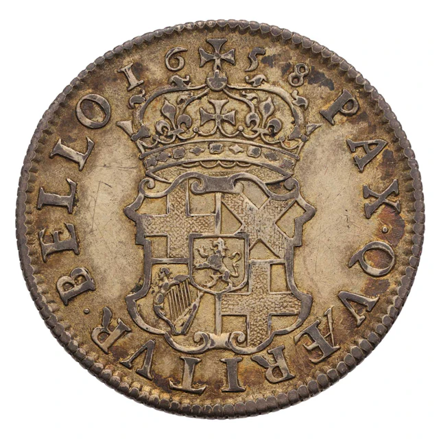Oliver Cromwell, Shilling 1658