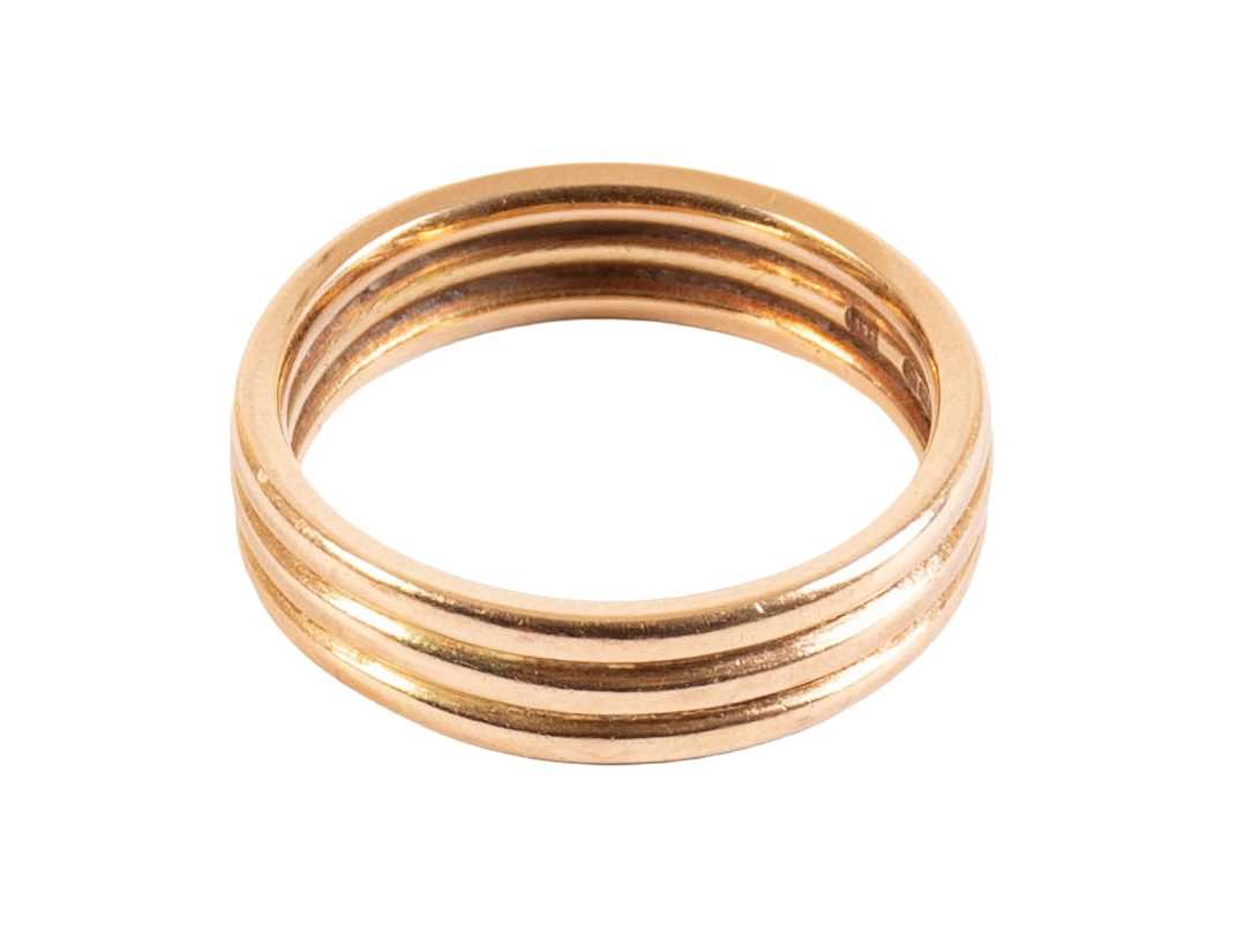 A 14 Carat Gold Band Ring