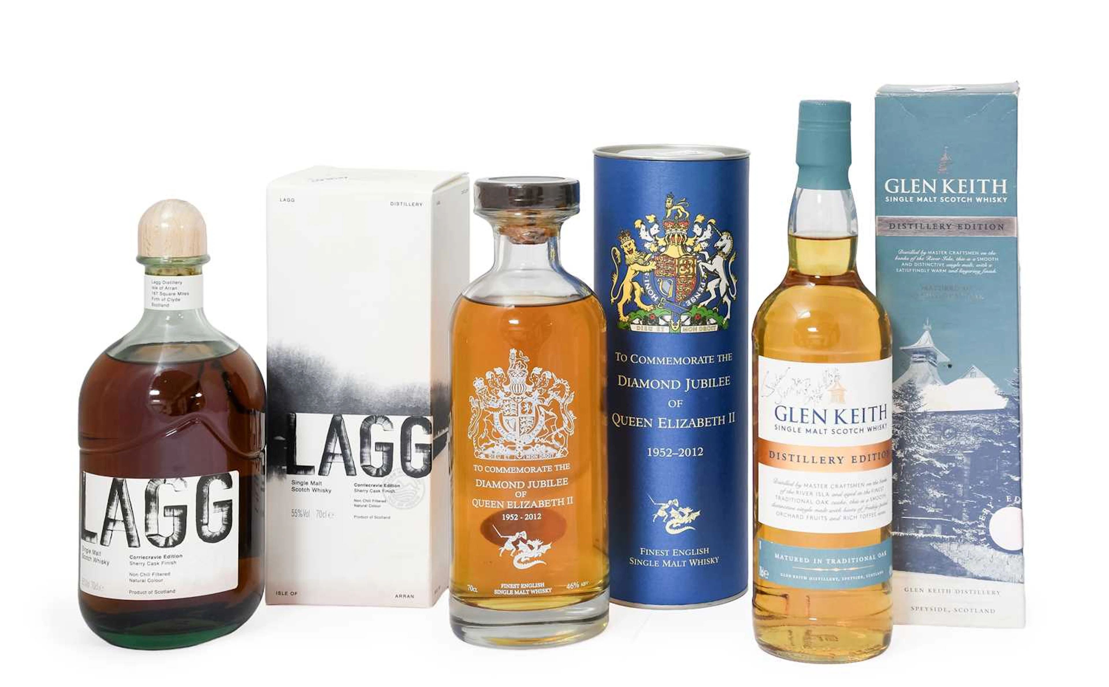 Glen Keith Distillery Edition Single Malt Scotch Whisky, Lagg Single