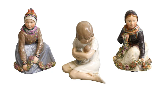 Two Royal Copenhagen Figures